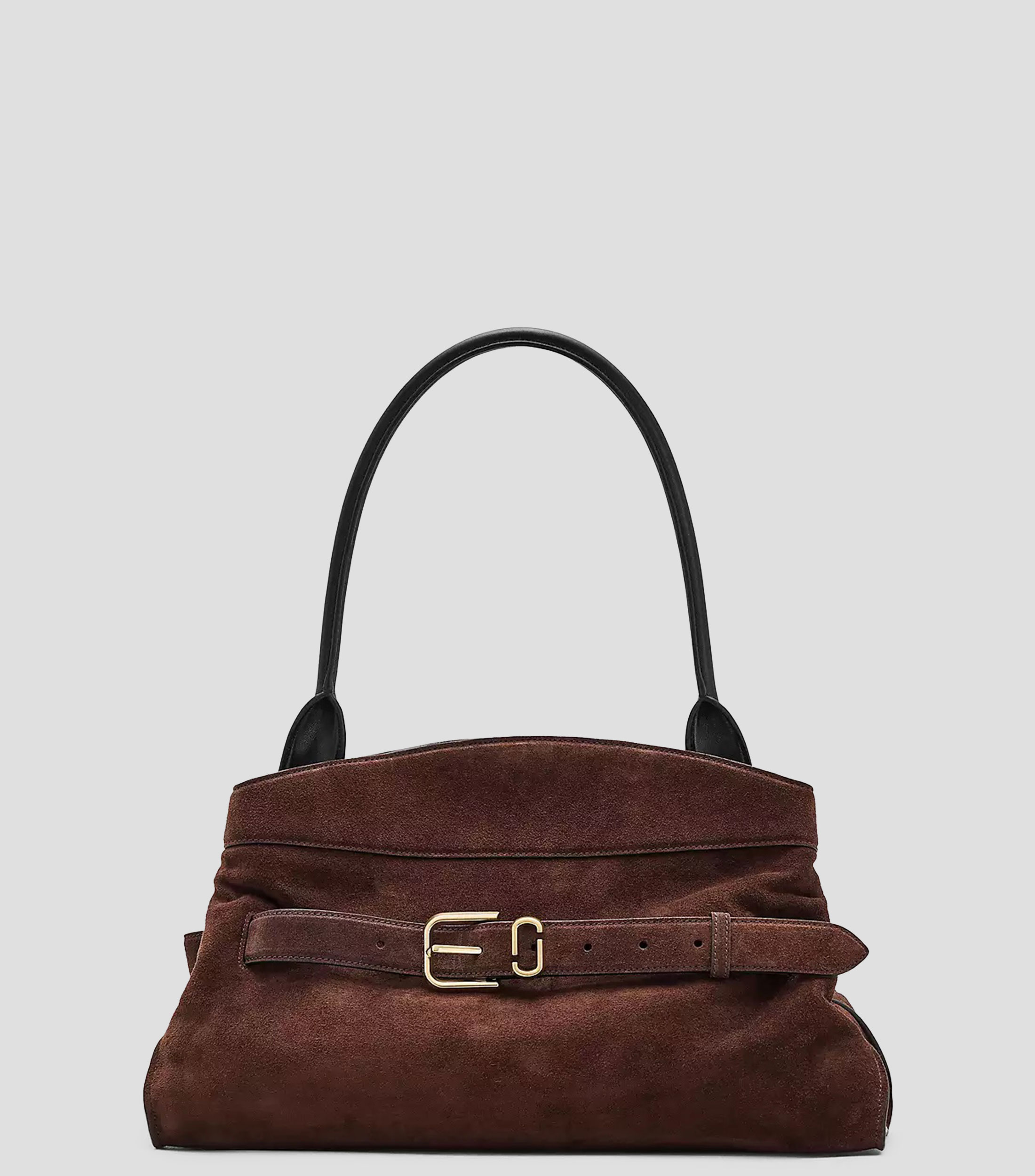 Bolsa Satchel en piel lisa Mujer