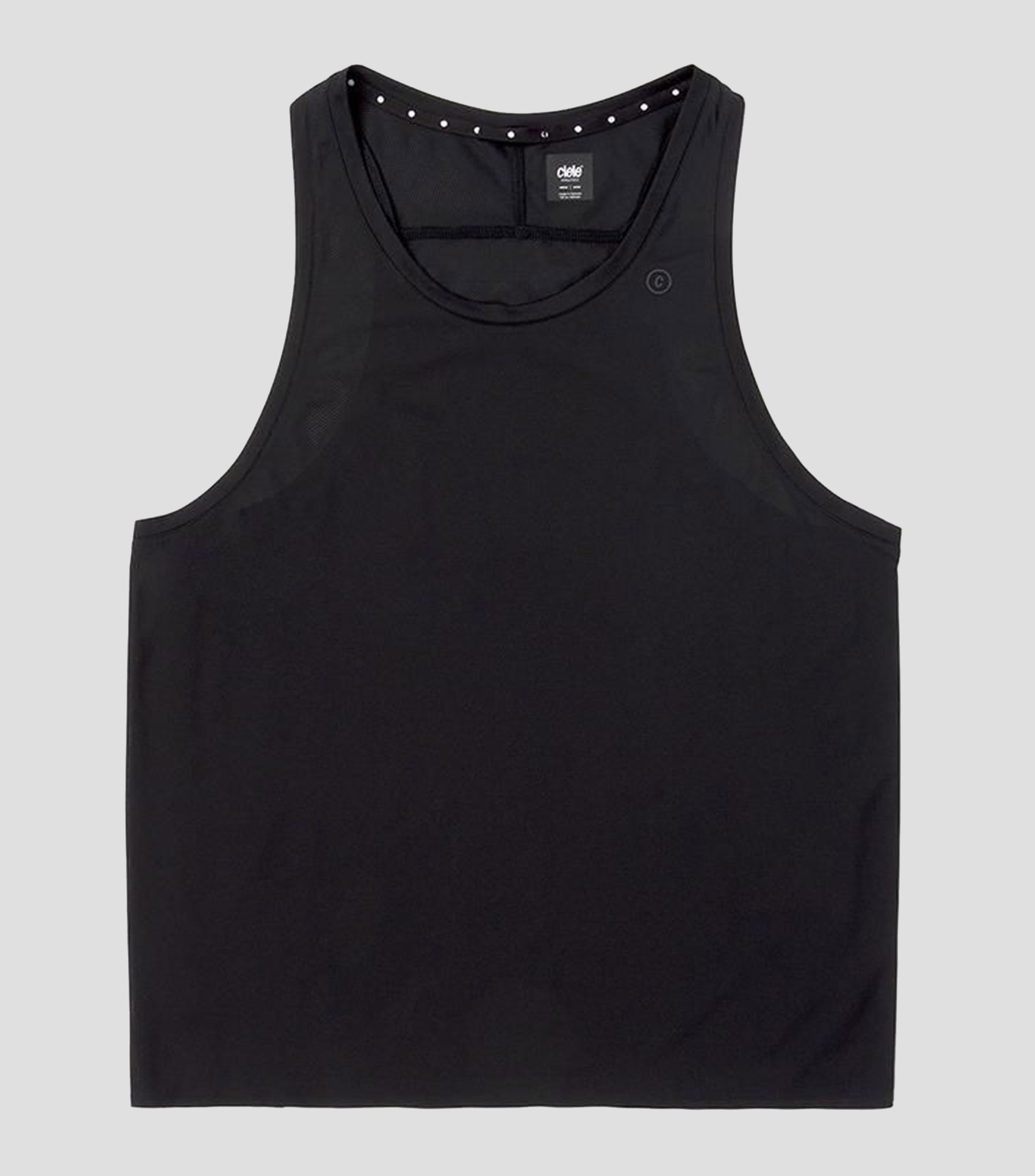Playera Deportiva para correr cuello redondo sin mangas liso Hombre