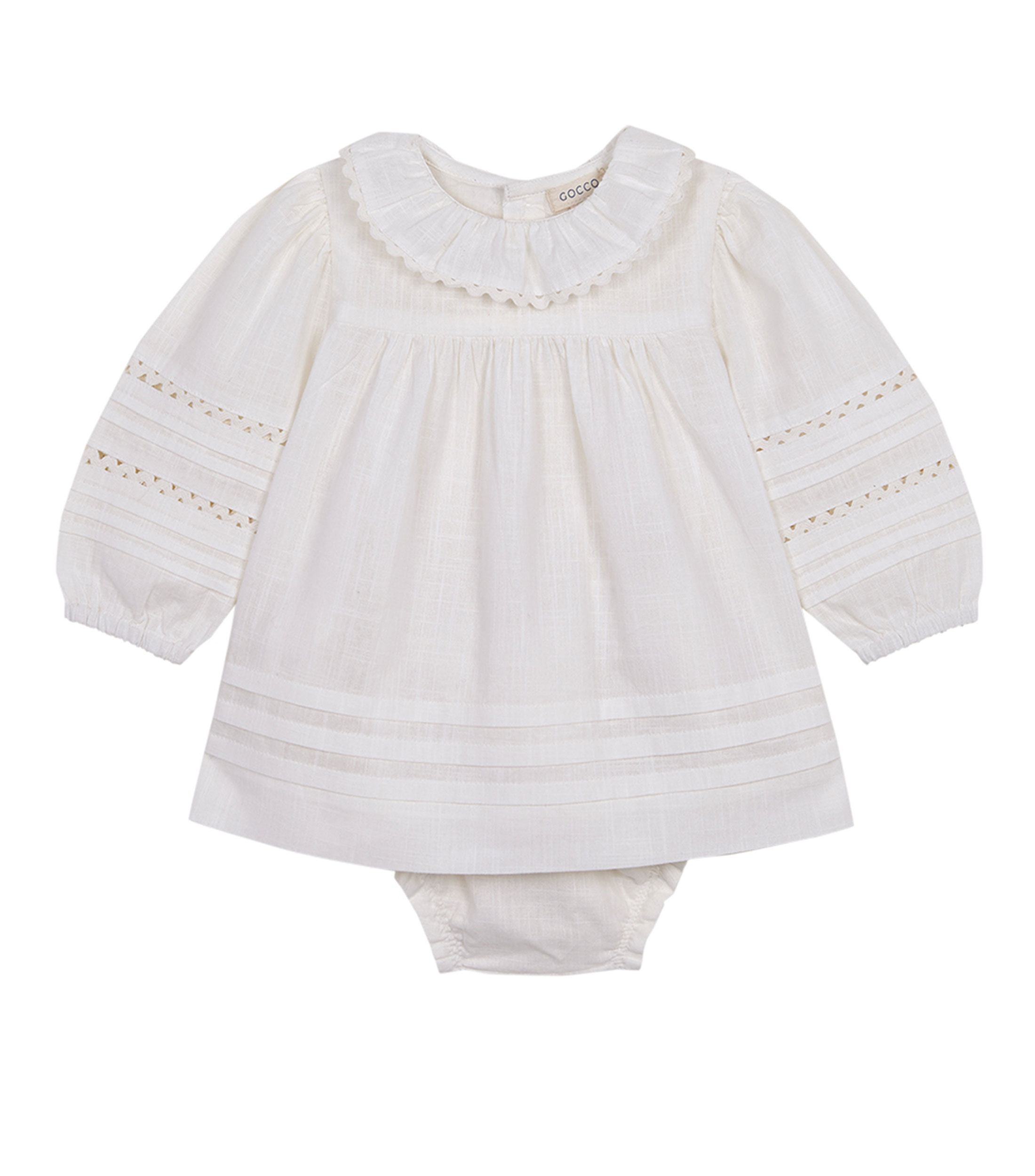 Vestido de niña estampado indio con volantes · Gocco · El Corte Inglés
