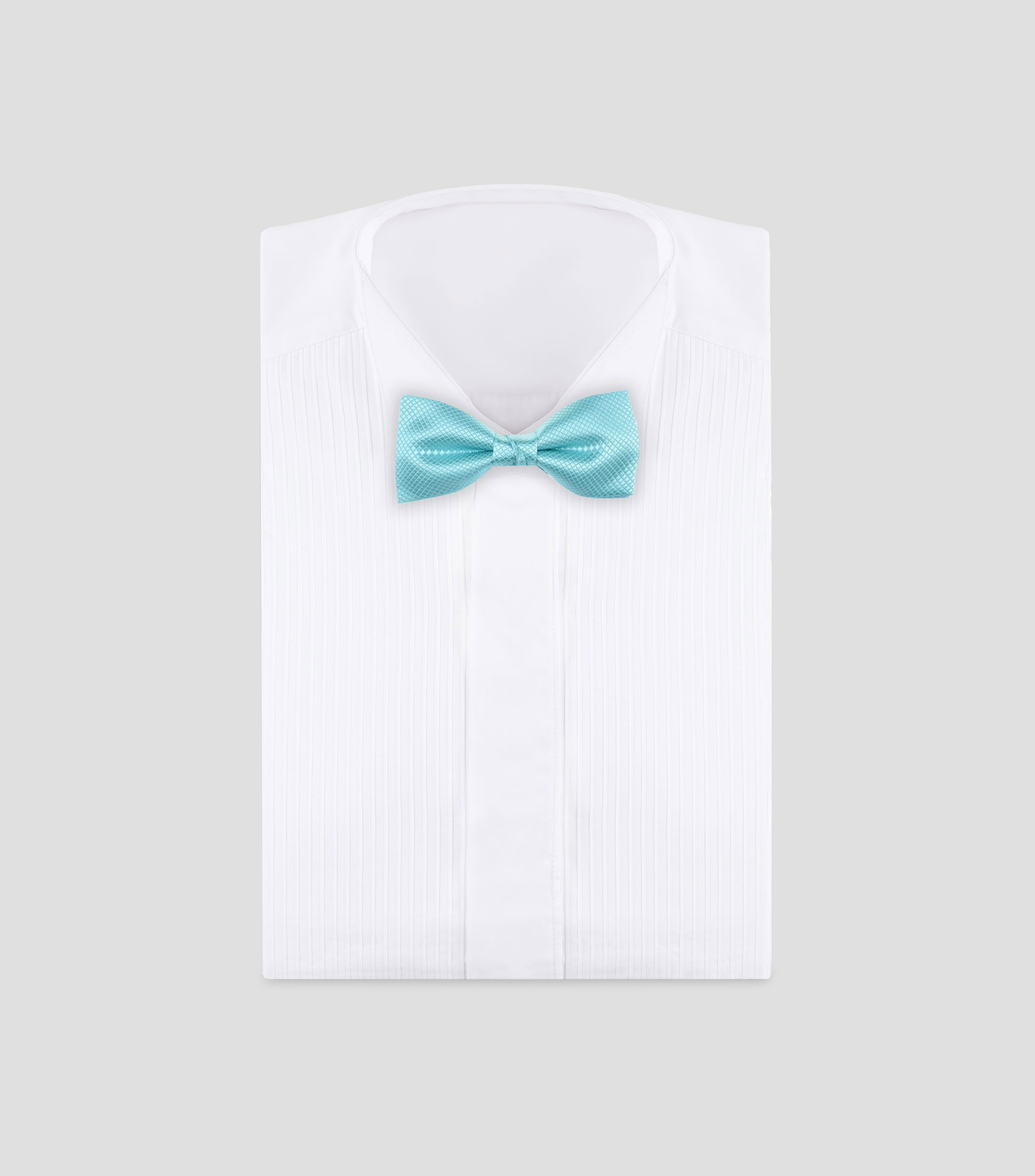 Corbata de Moño cian con rombos Niño