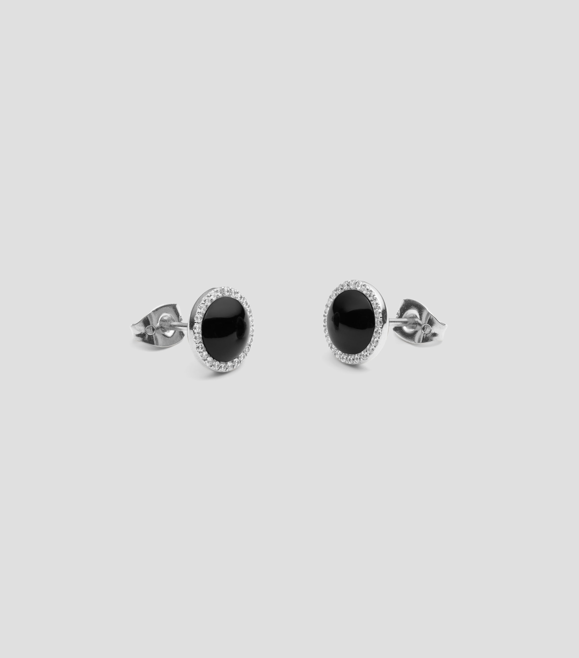 Aretes con agata Mujer
