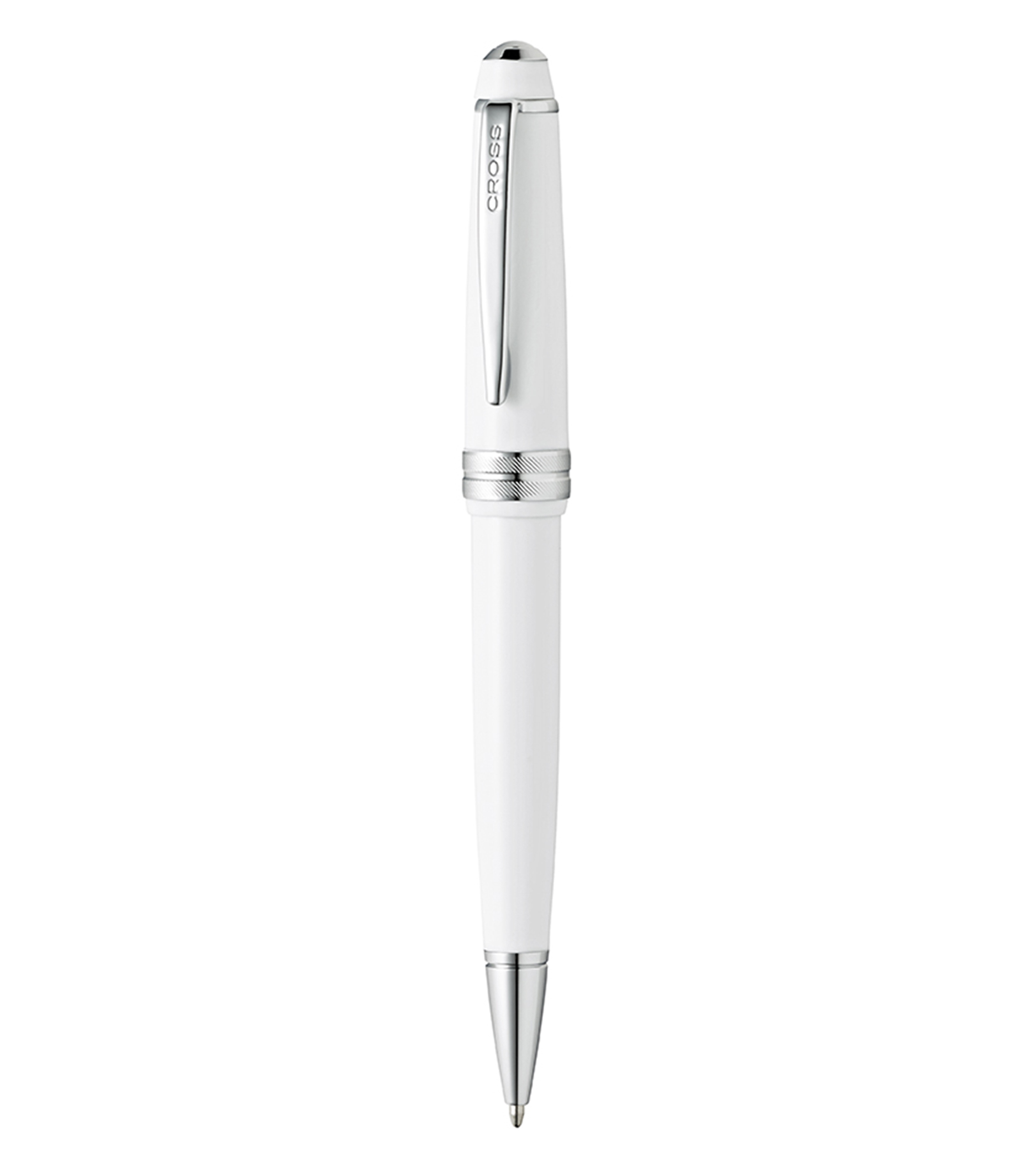 Boligrafo Bailey Light Blanco Cromo
