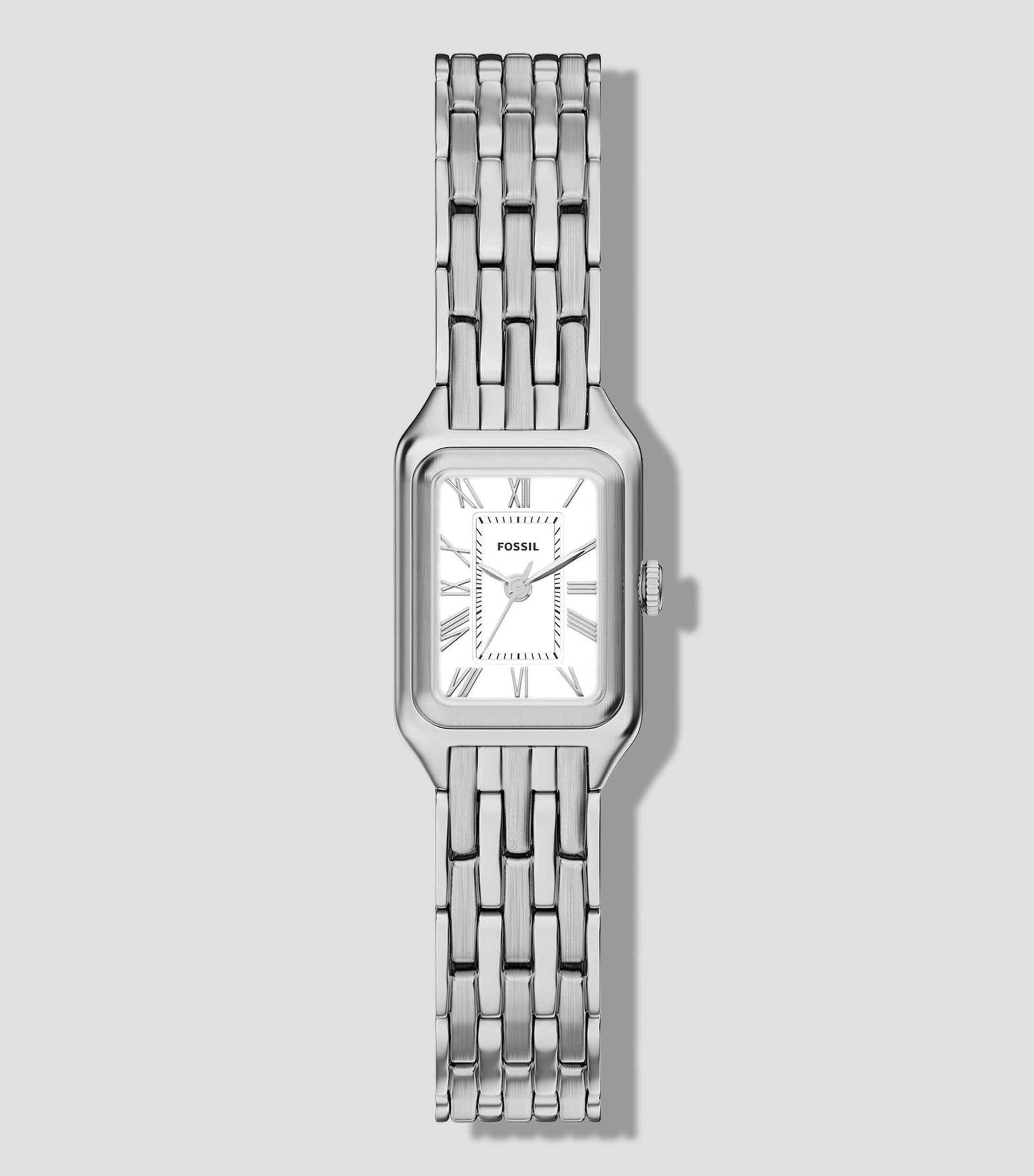 Reloj para Mujer Raquel Casual Blanco, Plateado