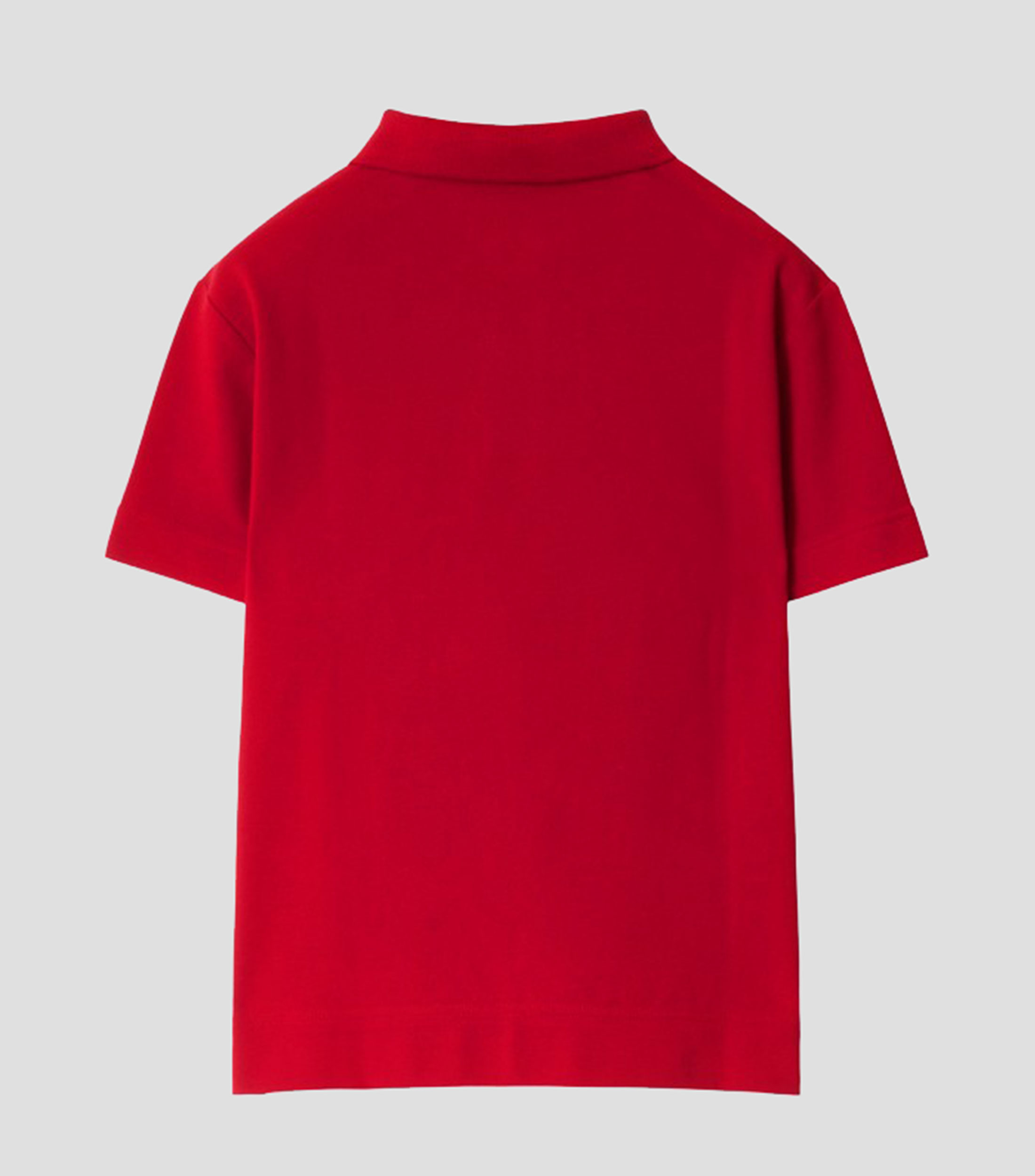 Playera Tipo Polo Manga Corta Cuadros Niño