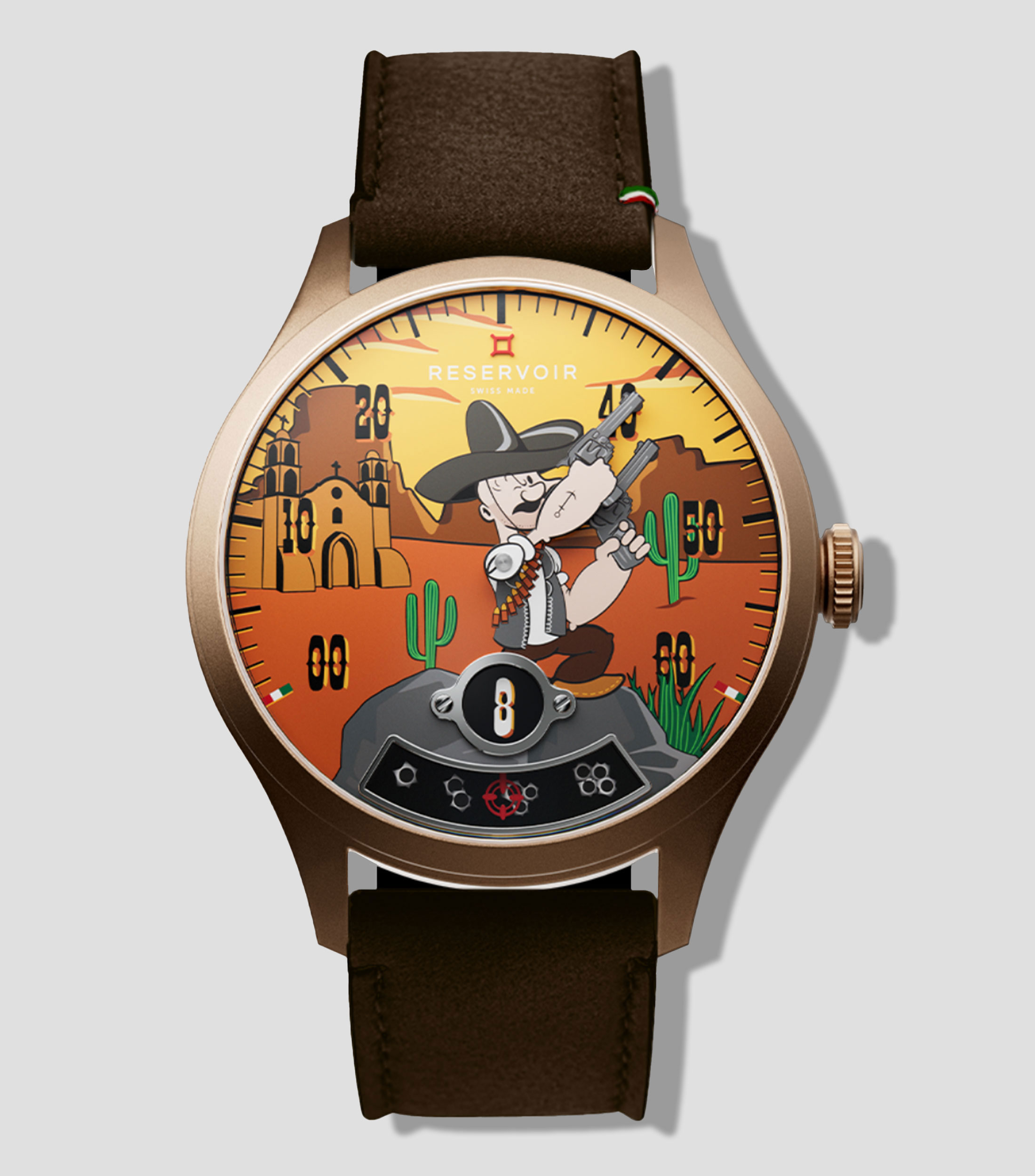 Reloj para Hombre Popeye Edición Especial plateado