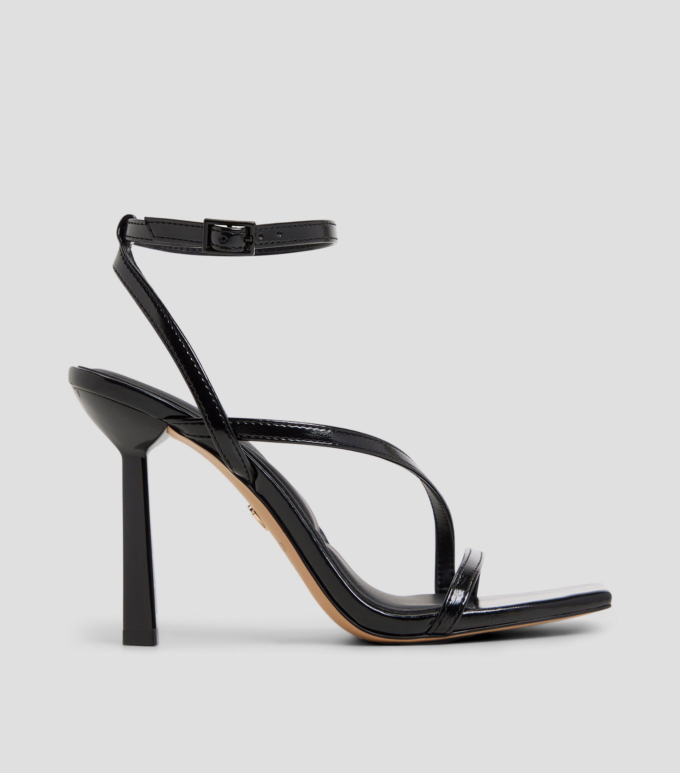 Sandalias con pulsera tacón alto de aguja Mujer