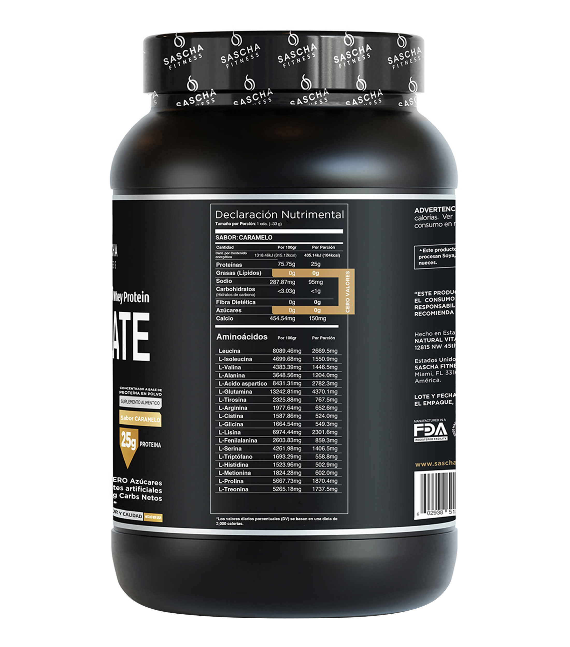 Proteina de Caramelo, 957 g