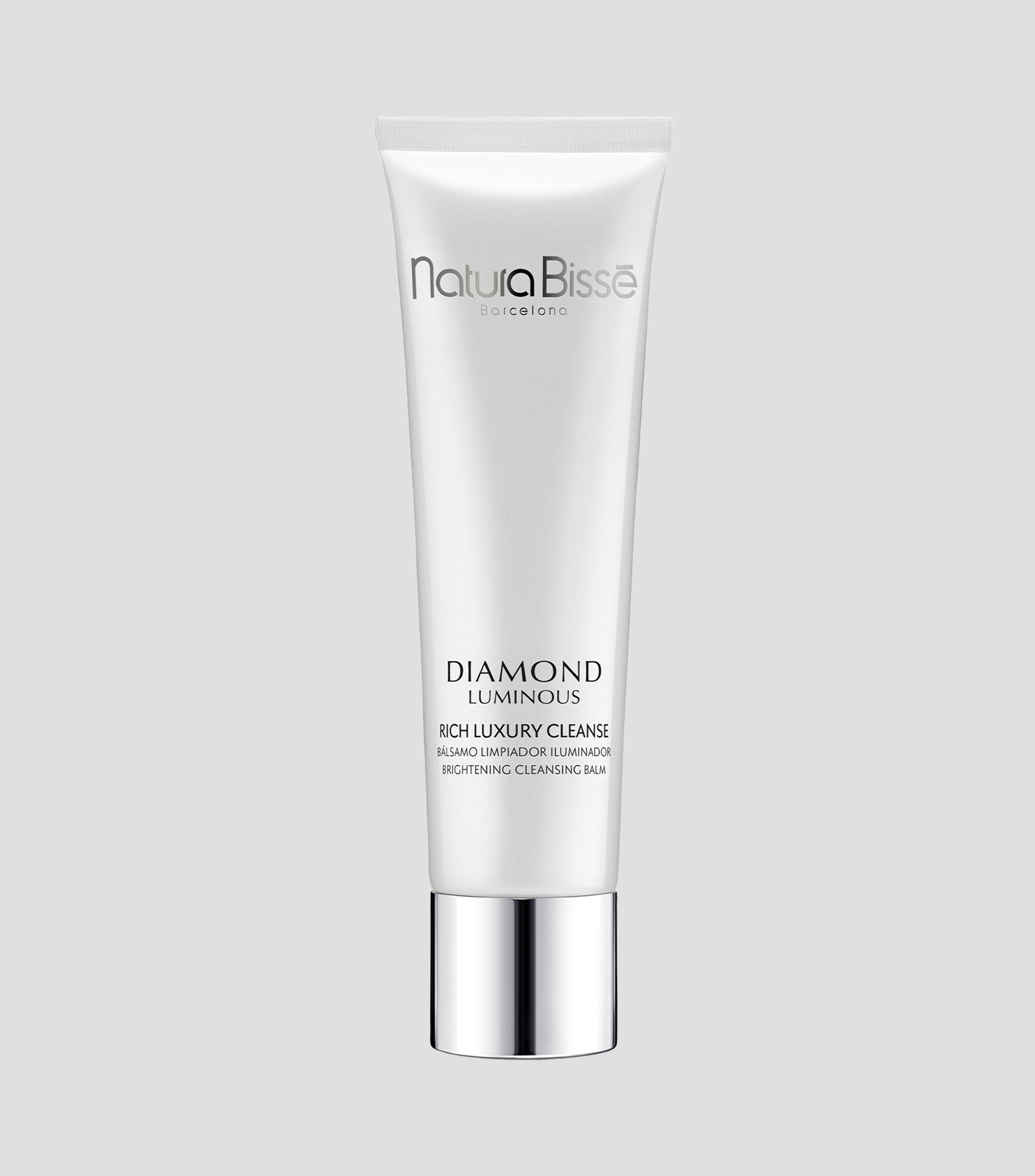 Crema limpiadora para rostro, ojos, cuello y escote Diamond White Rich Luxury Cleanse, 100 ml