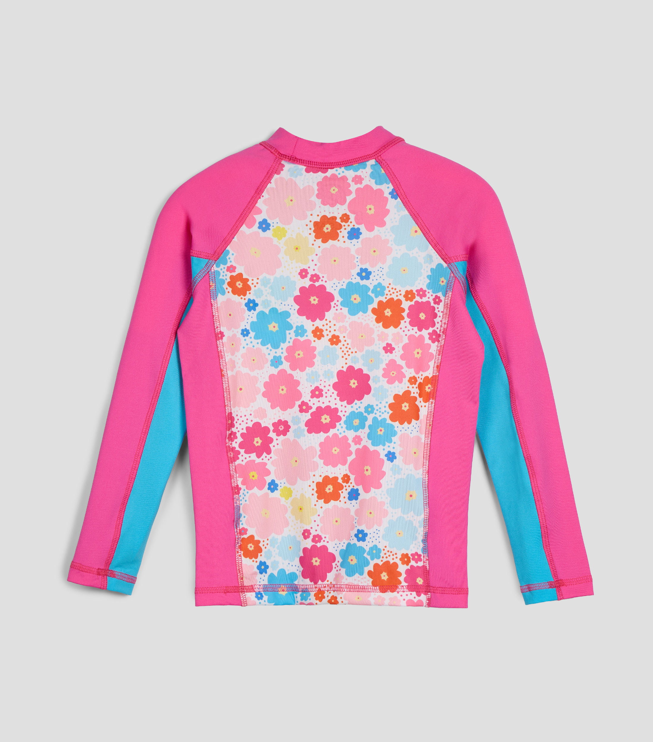 Playera traje de baño con estampado Niña