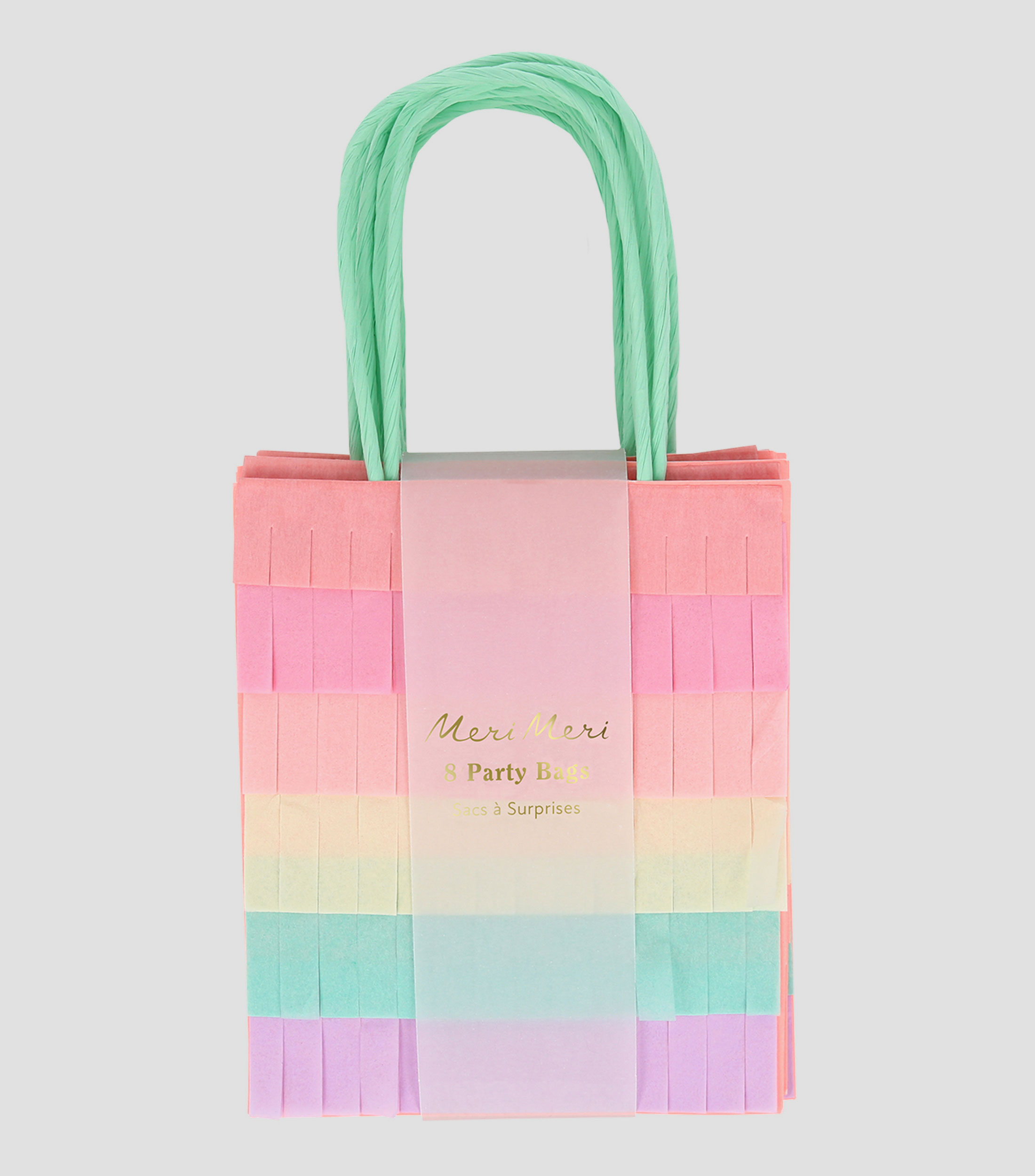 Set 8 bolsas para fiesta Meadow Unicorns Fringe