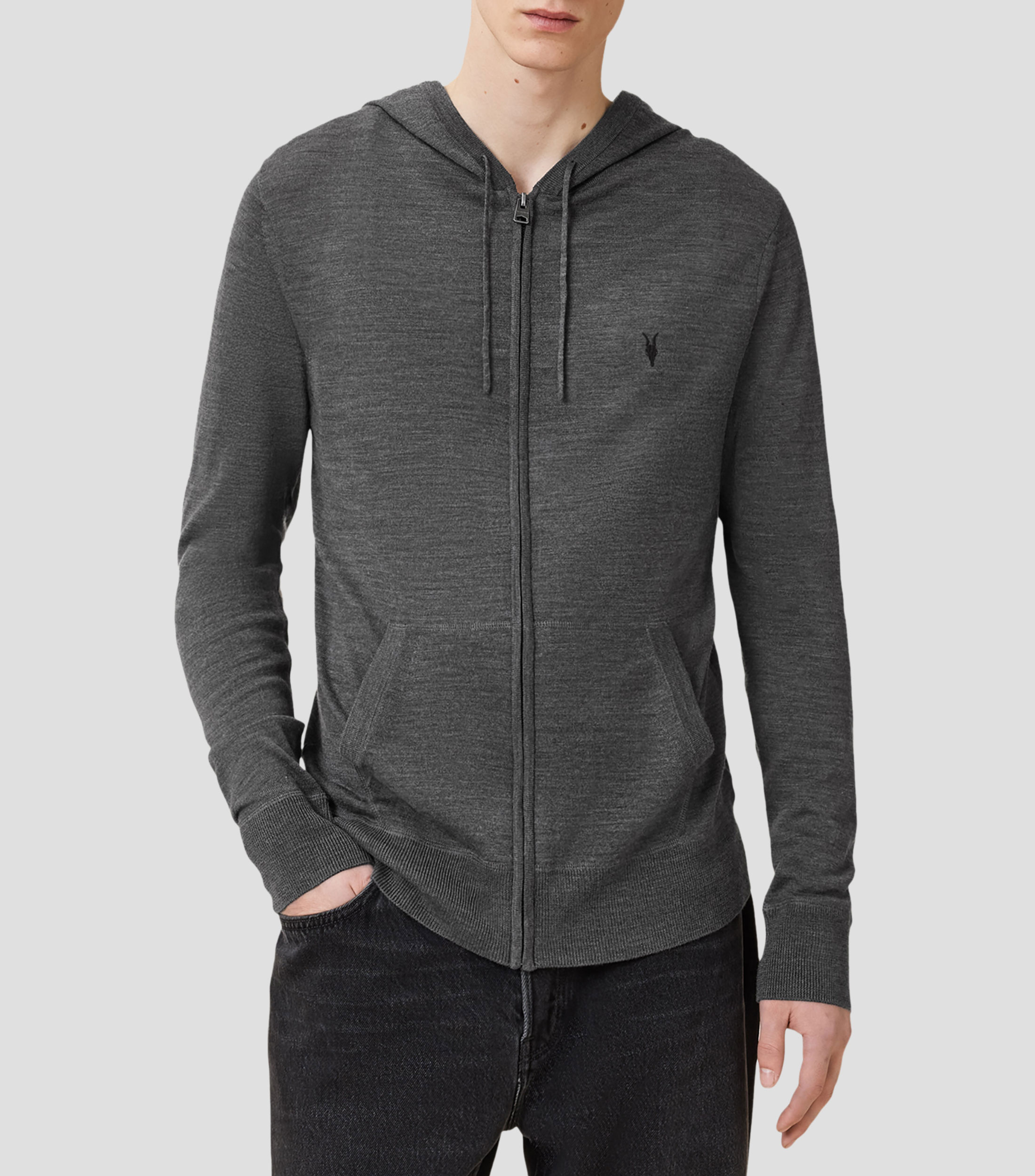Sudadera con cierre y capucha Hombre