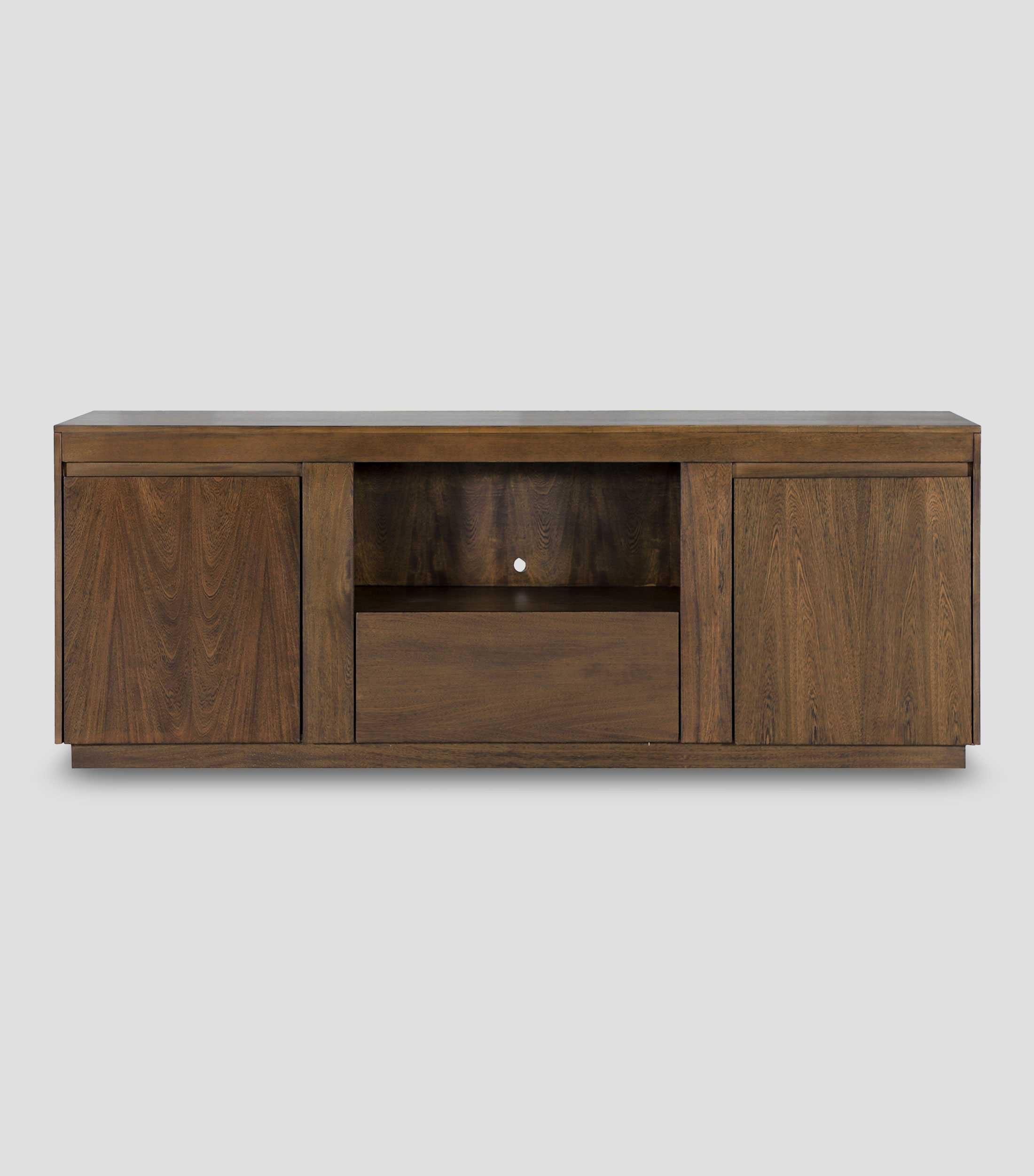 Mueble para TV Quebec en MDF y Chapa natural