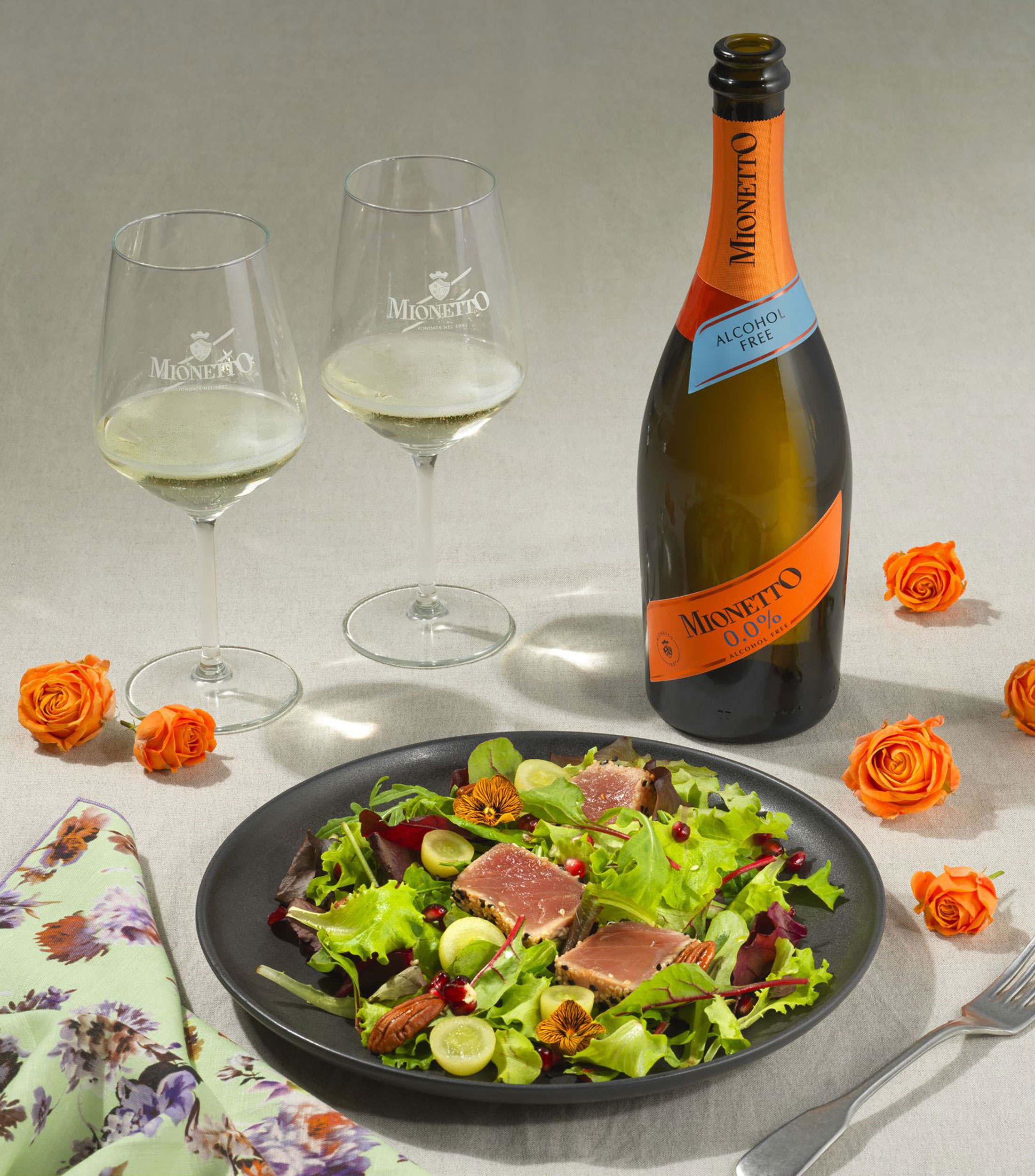 Vino Espumoso Glera Mionetto Prosecco Sin Alcohol, Italia, 750 ml