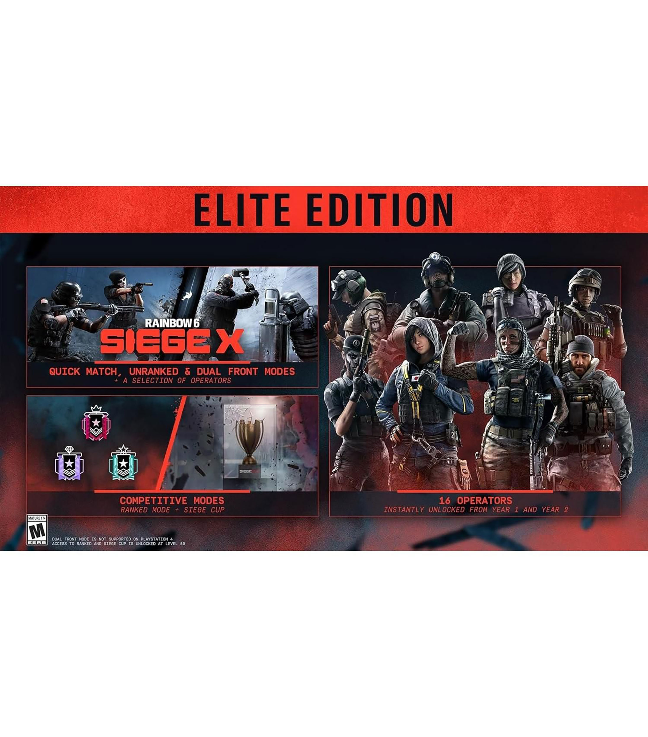 Tom Clancy's Rainbow 6 Siege X Elite Edition PS5