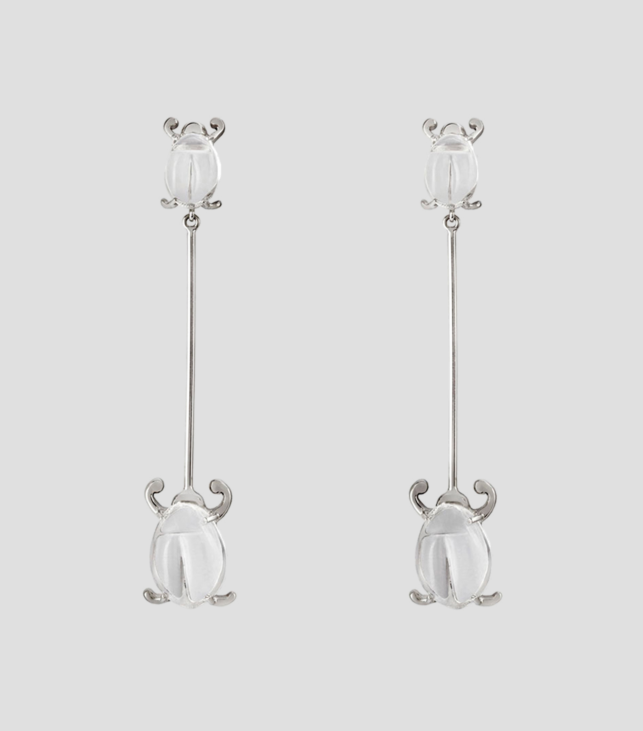 Aretes en plata Aire Mujer