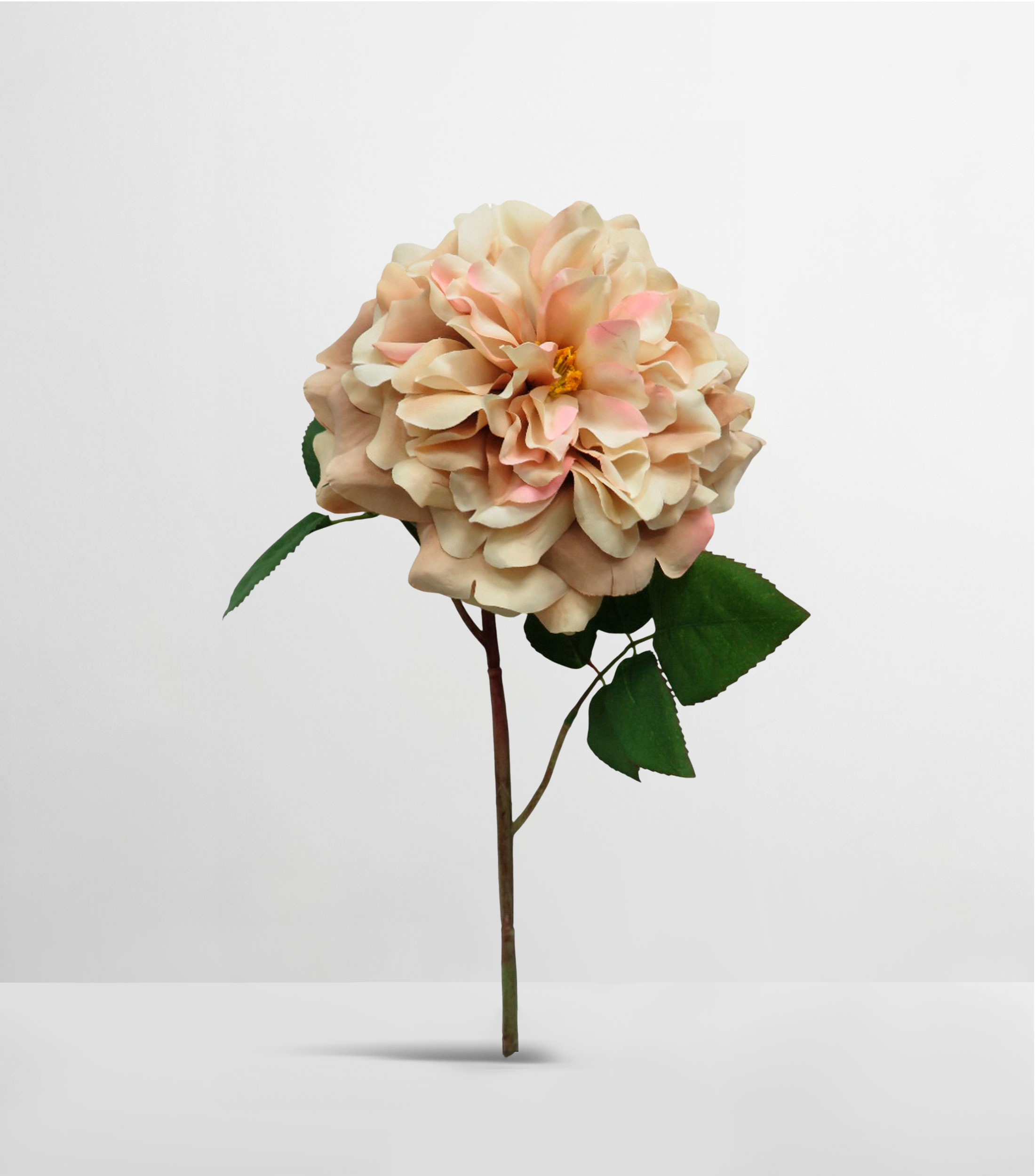 Flor decorativa rosa, Artificial