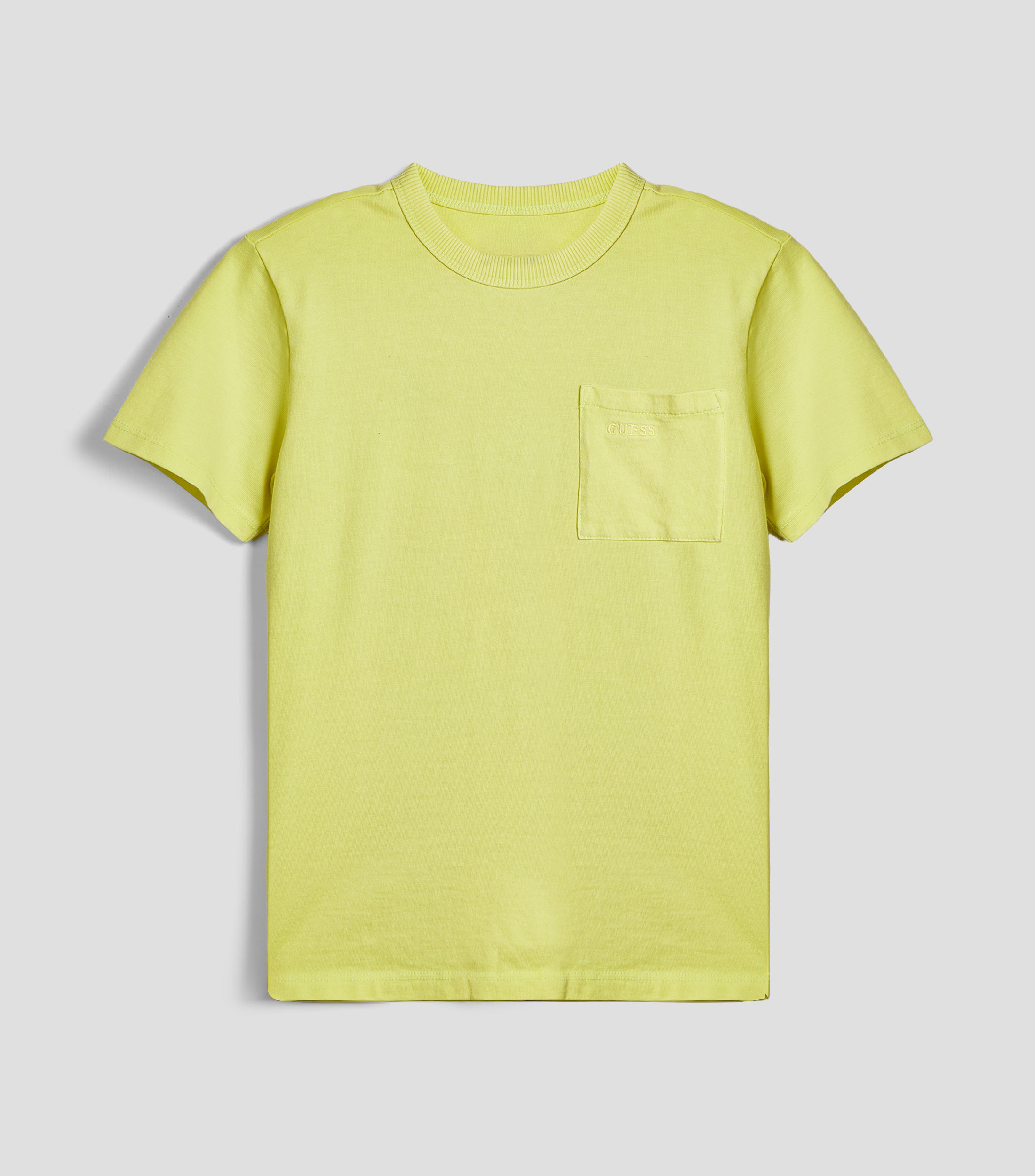 Playera cuello redondo manga corta lisa Niño