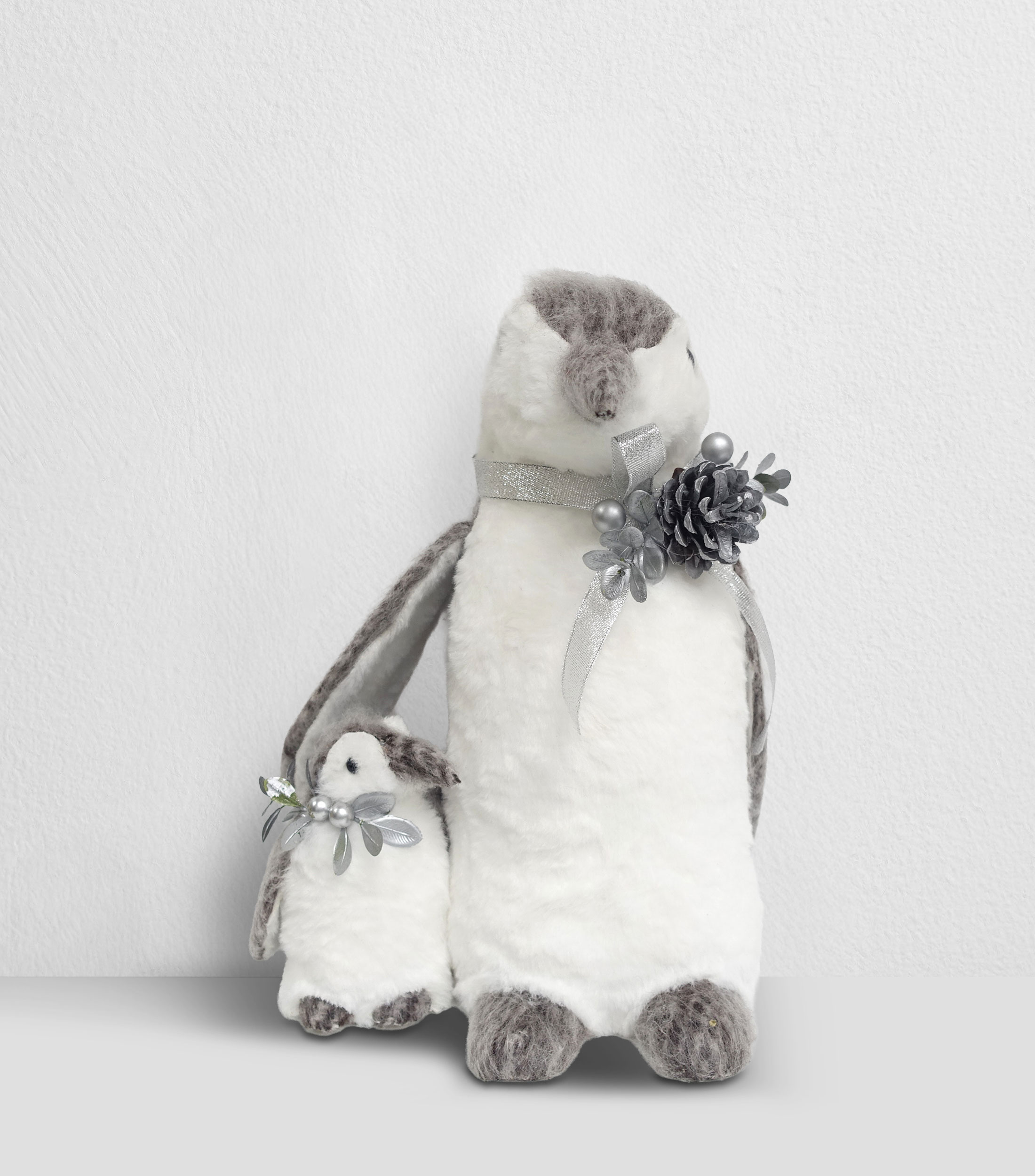 Figura navideña decorativa Frosty Crystal de Pingüino