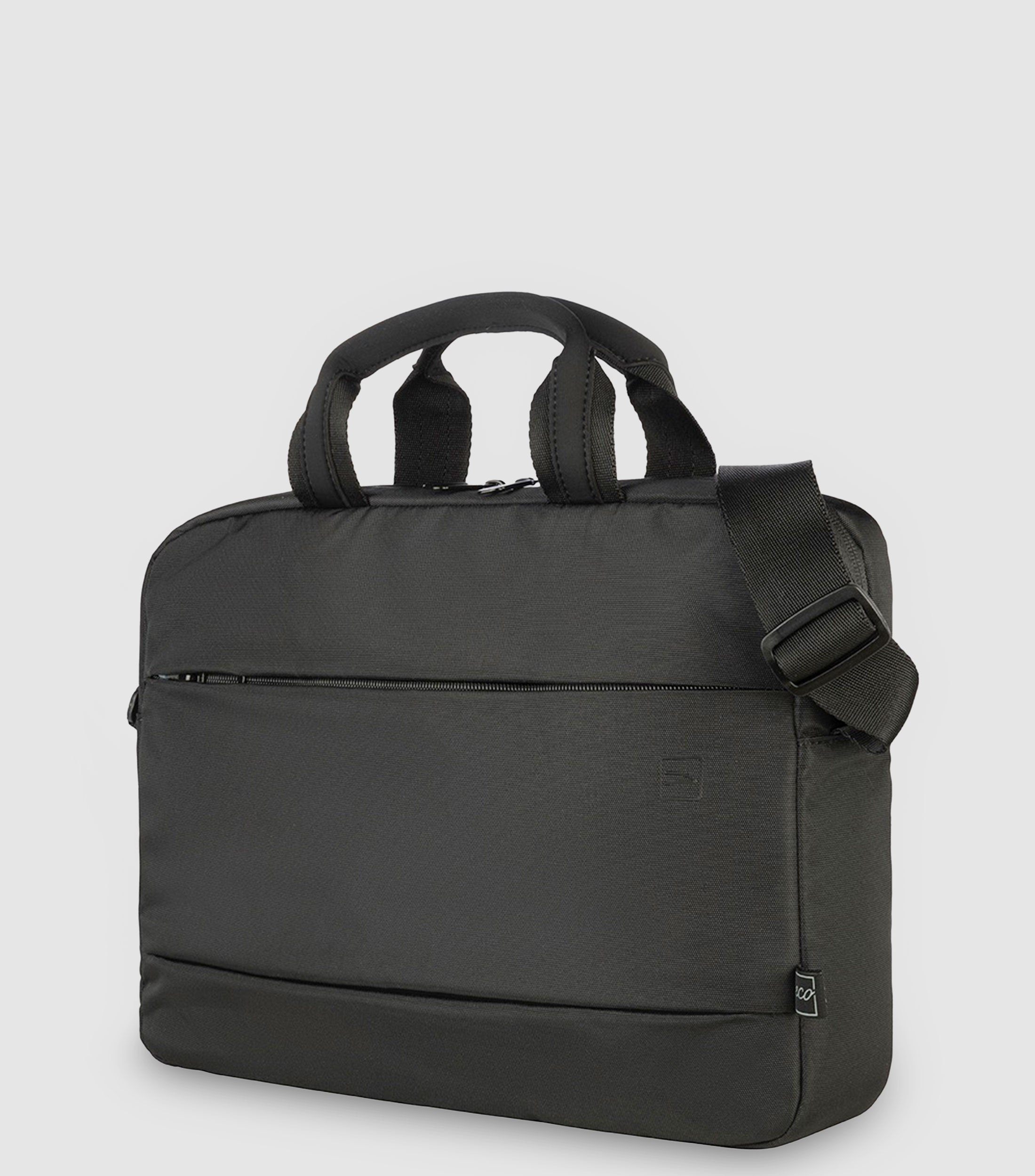 Bolso porta laptop negro Global liso Unisex