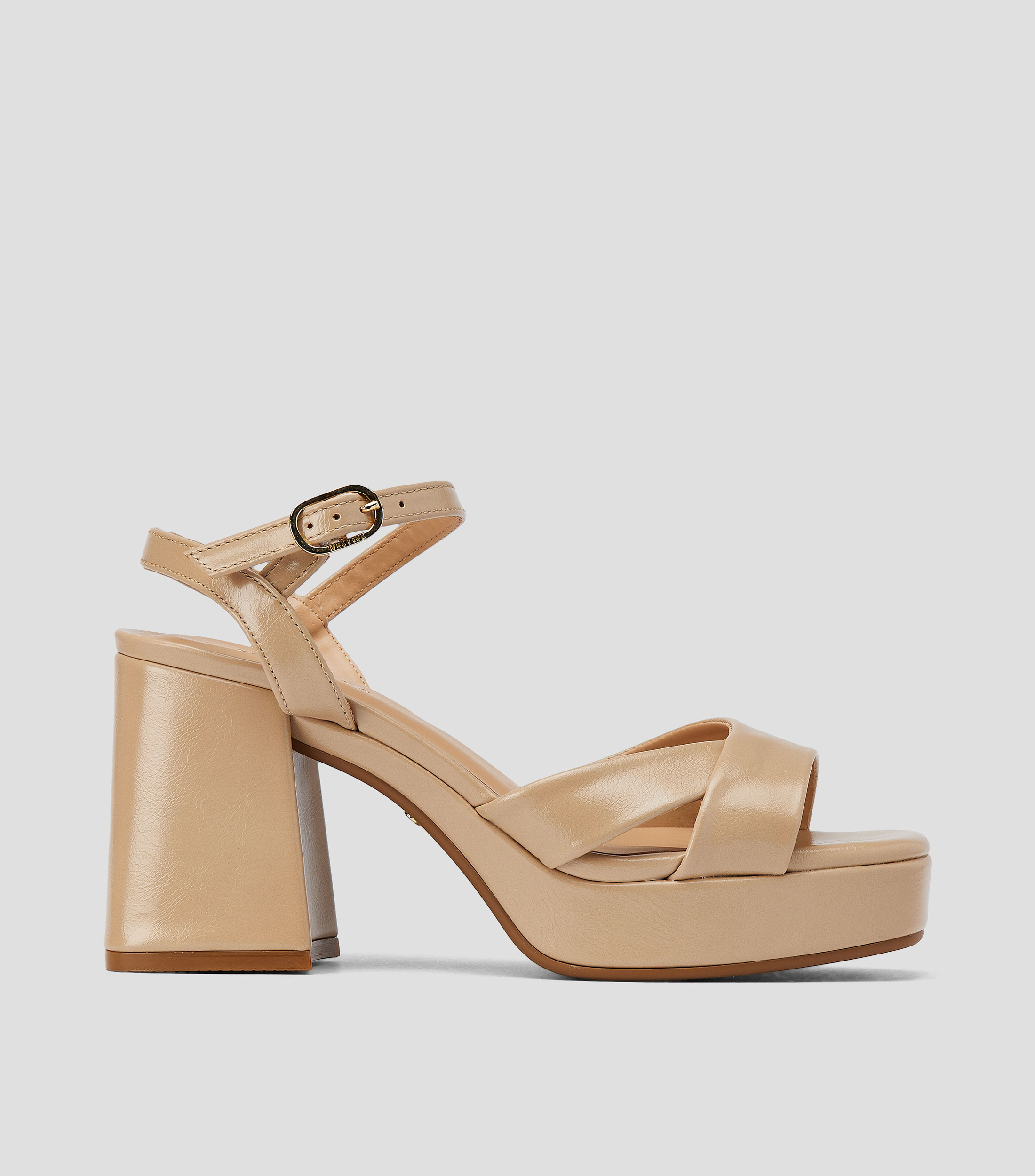 Sandalias con tacon alto y plataforma Jonker Mujer