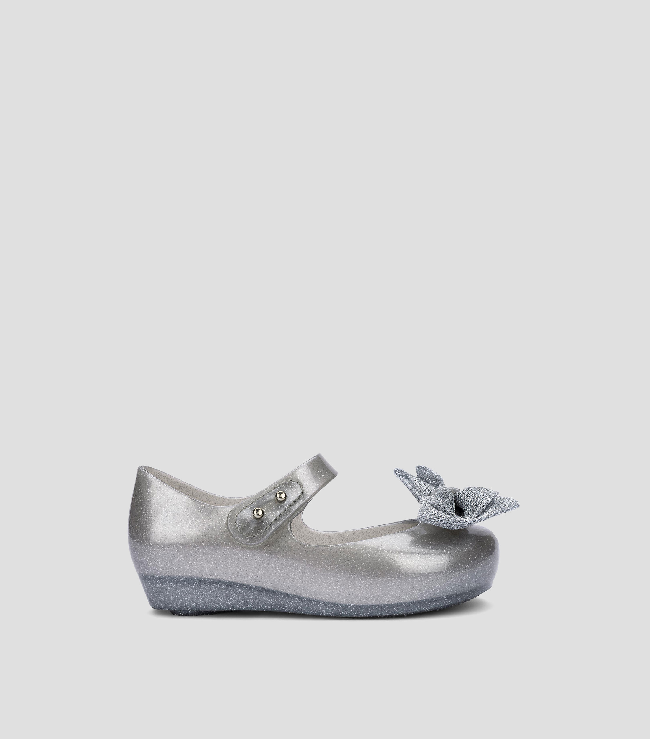 Flats con glitter y moño Niña