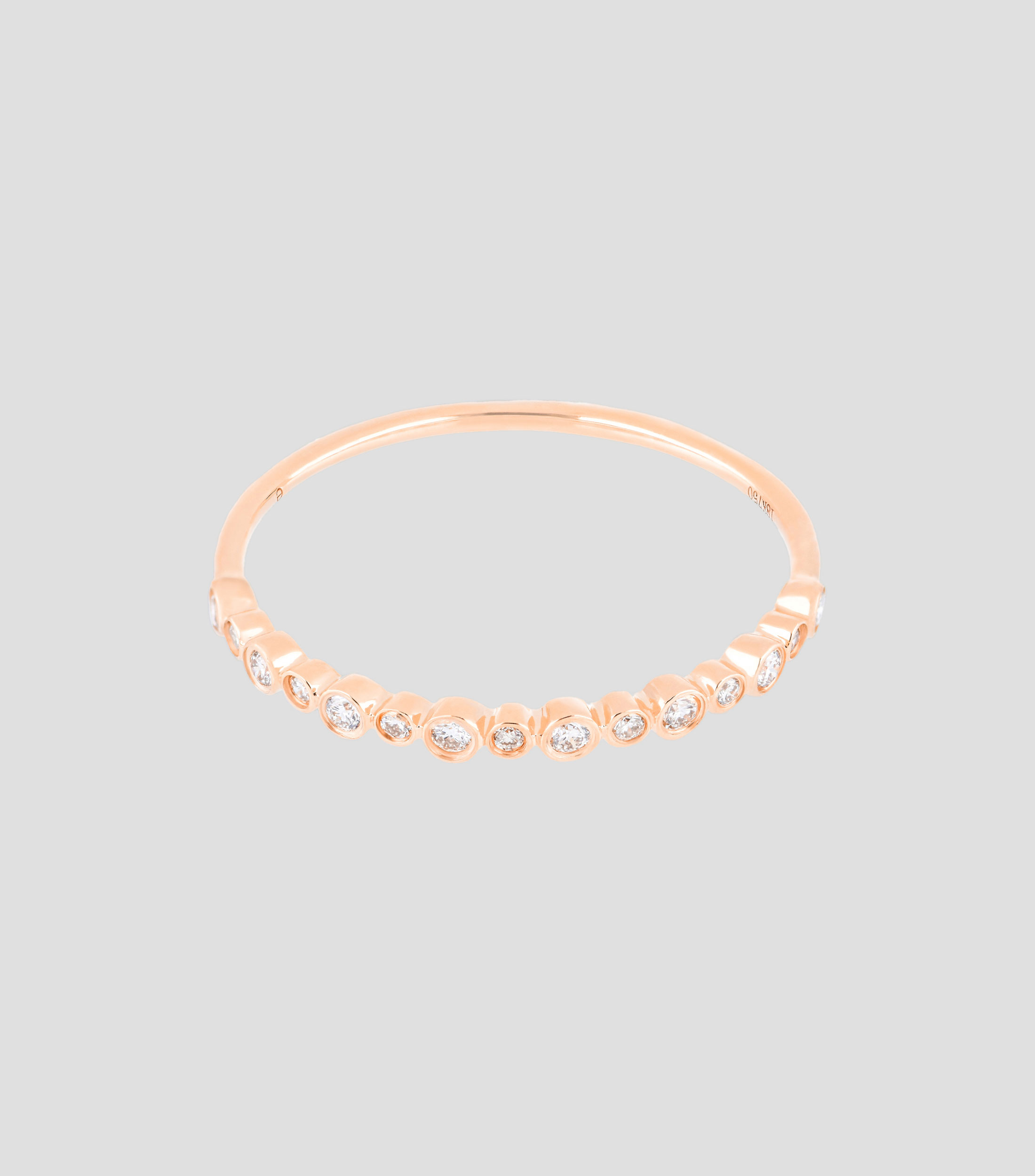 Anillo Churumbela en Oro rosa de 18 Kts Mujer