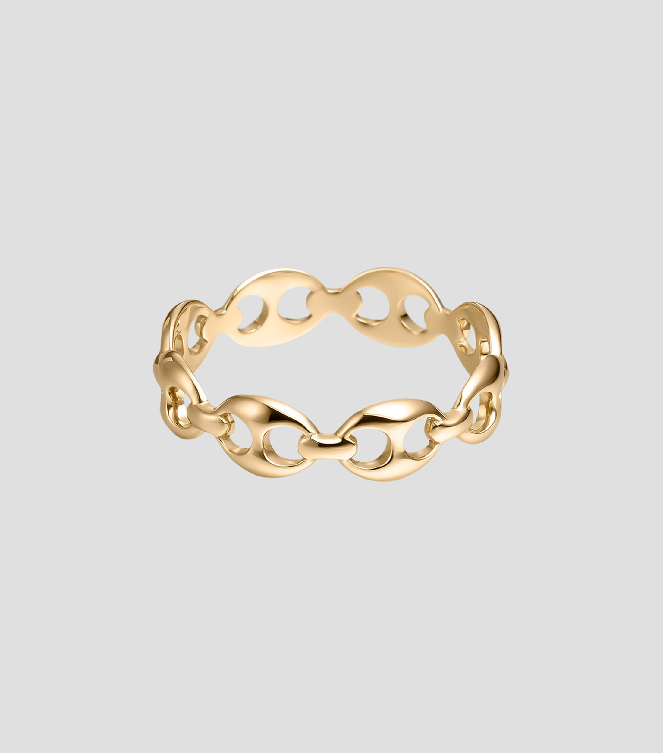 Anillo en Plata .925 con calabrotes Mujer
