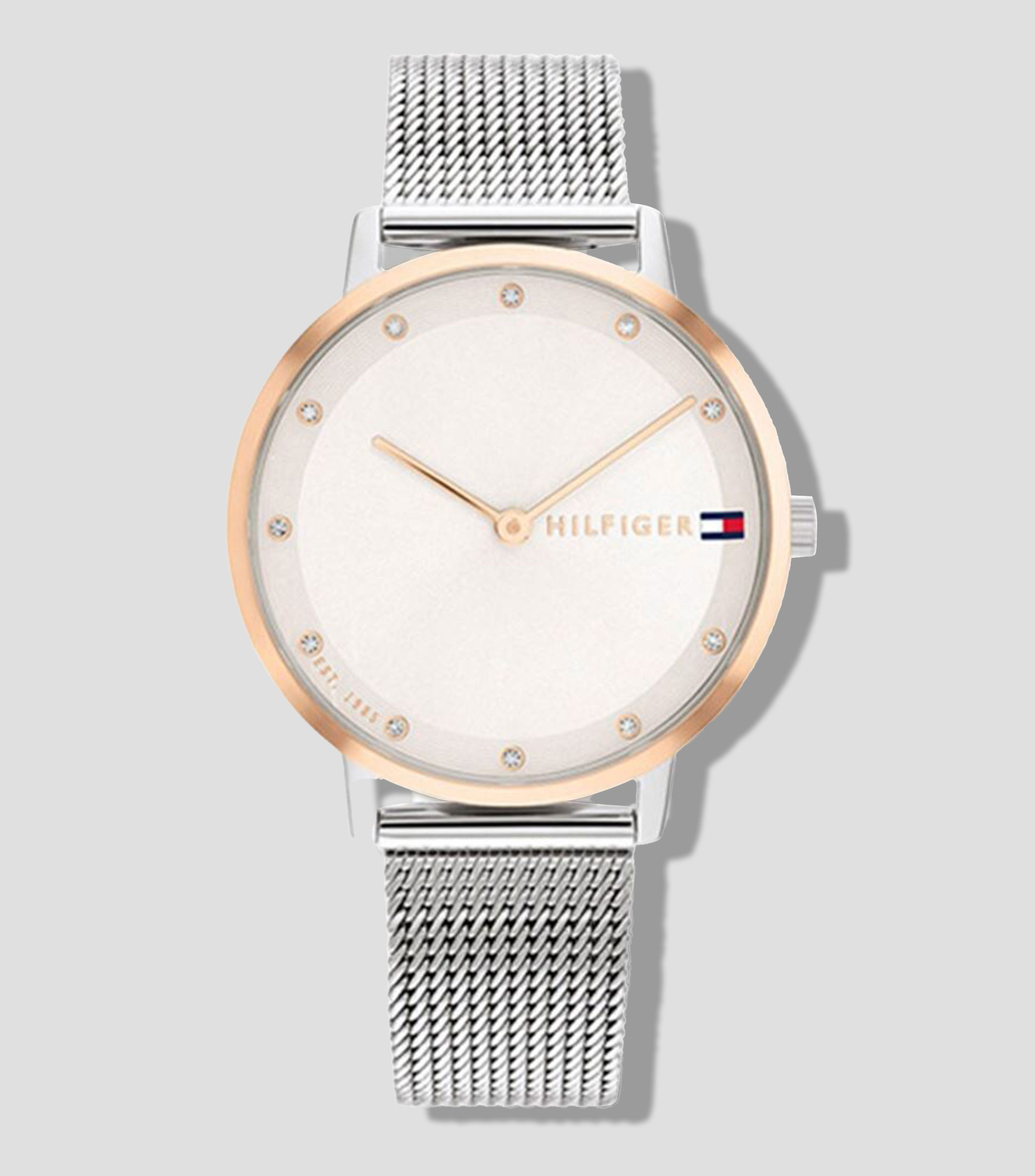 Reloj para Mujer Pippa Casual, Rosa, Plateado