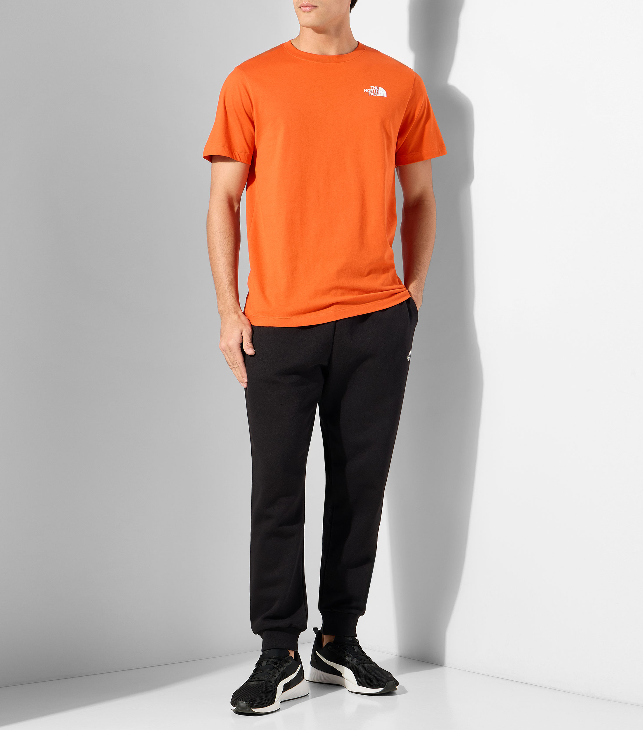 Playera cuello redondo manga corta estampado Hombre