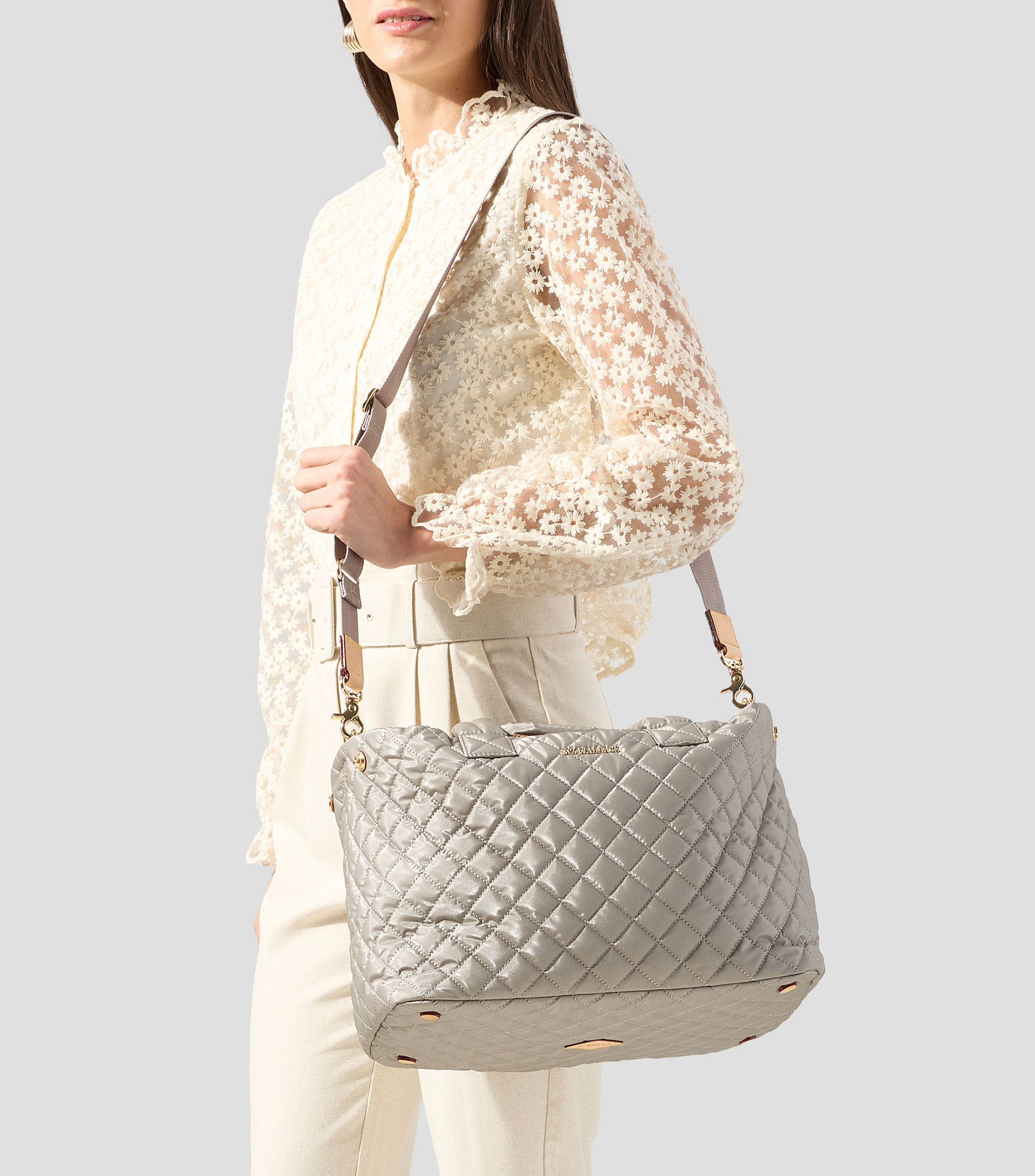 Bolsa tote mediana Metro City lisa Mujer