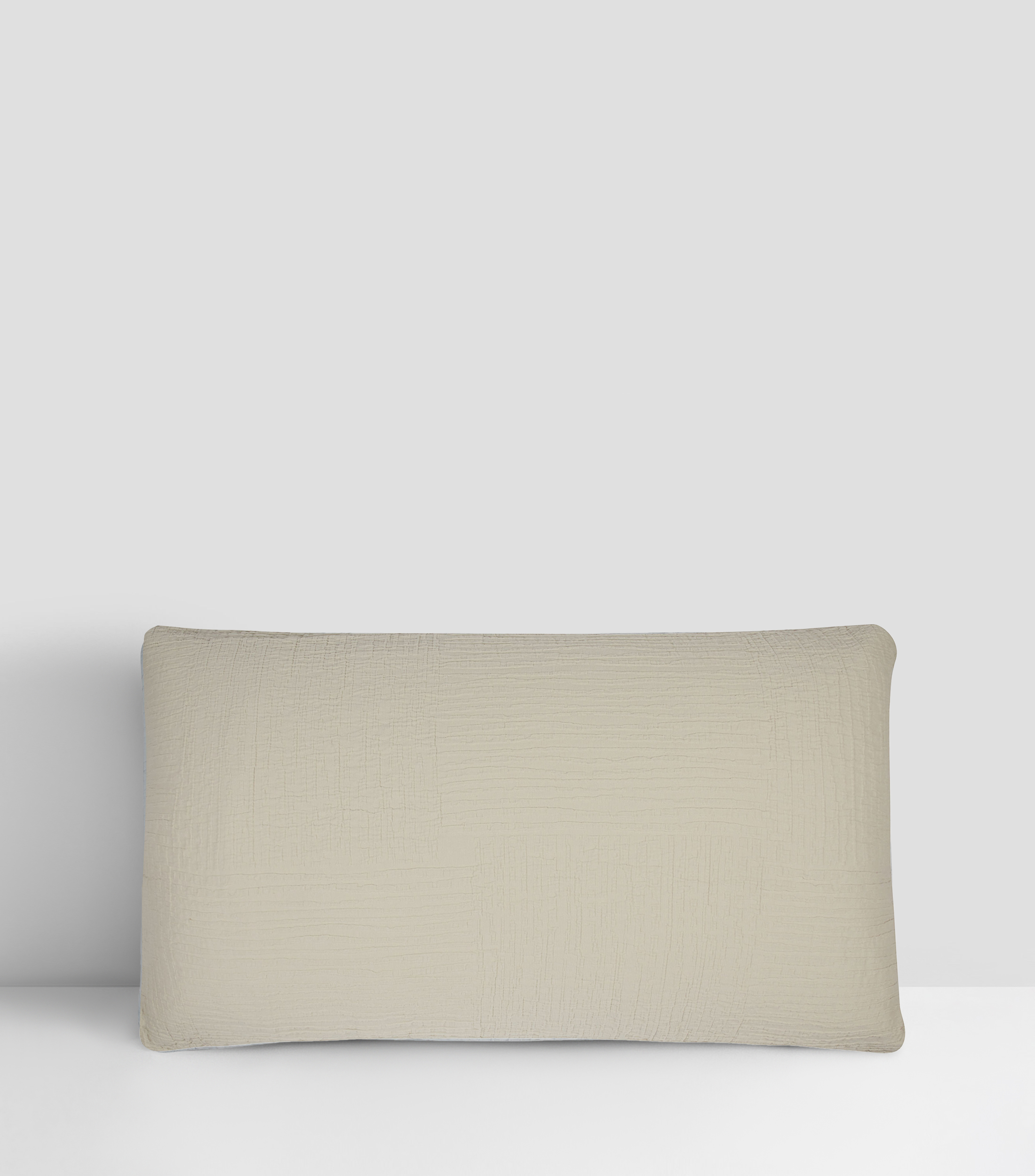 Funda para almohada King Size en algodon Tonina Arena