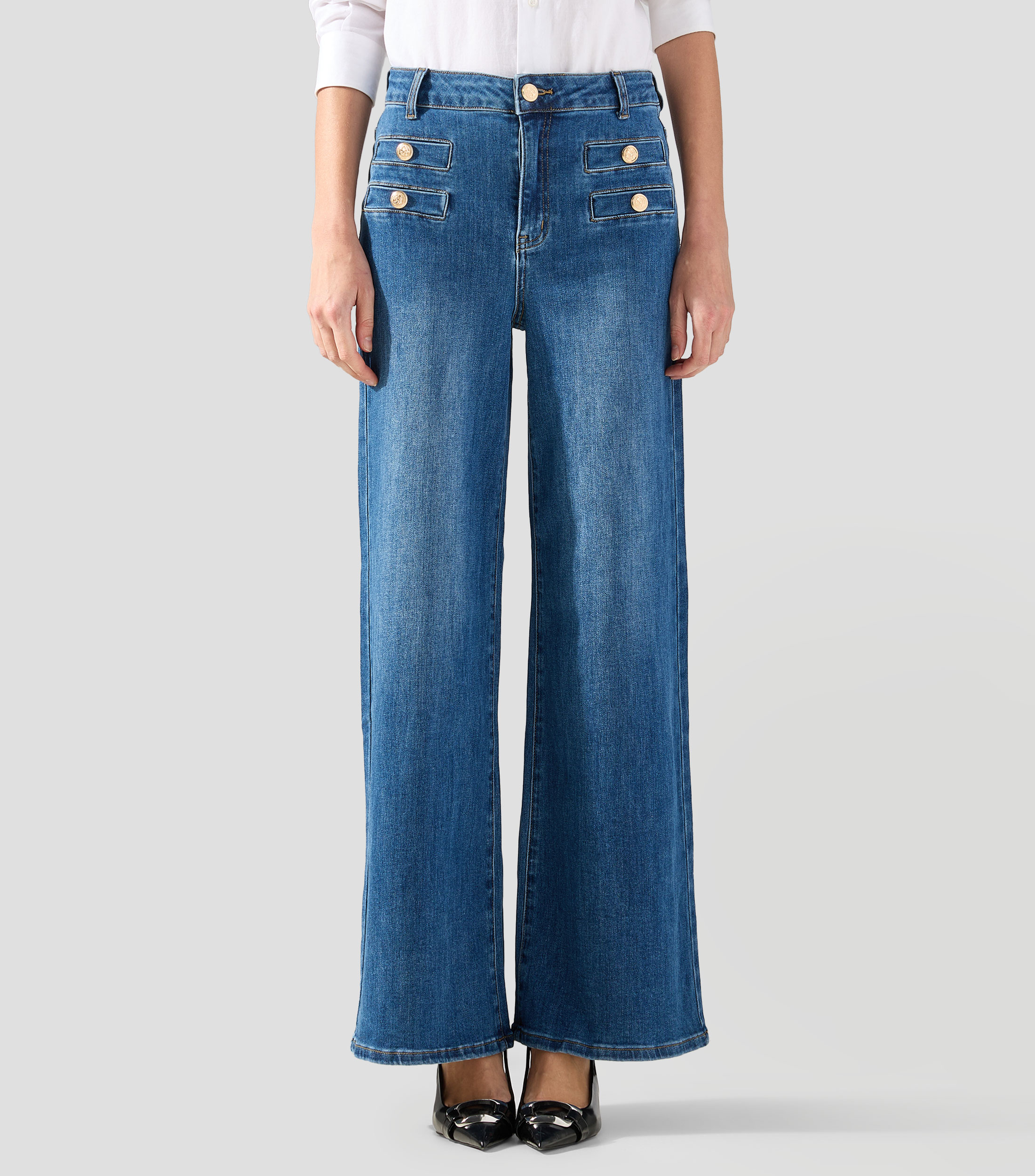 Jeans recto Mujer