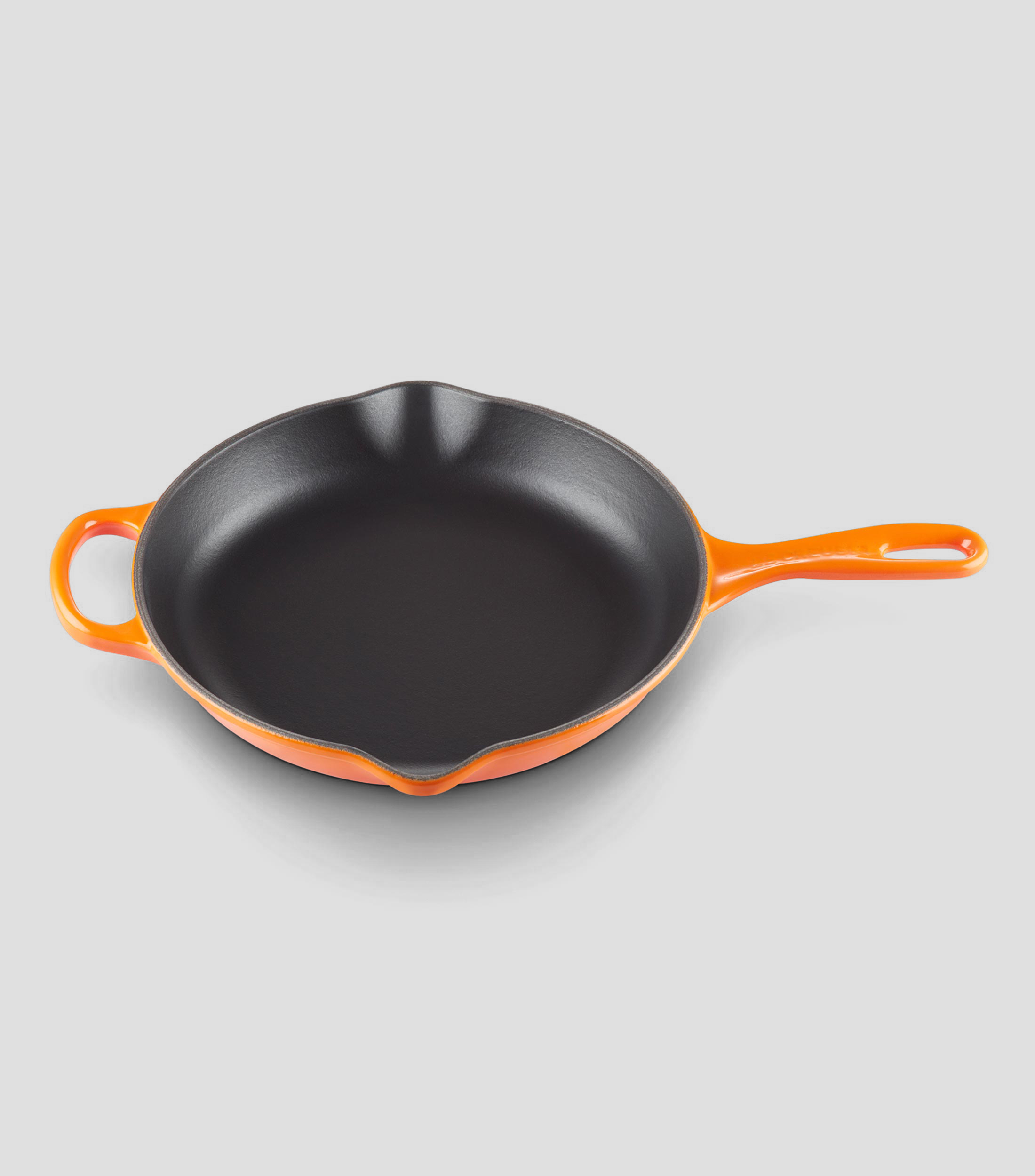 Sartén en hierro colado esmaltado Skillet 26 cm Naranja flame