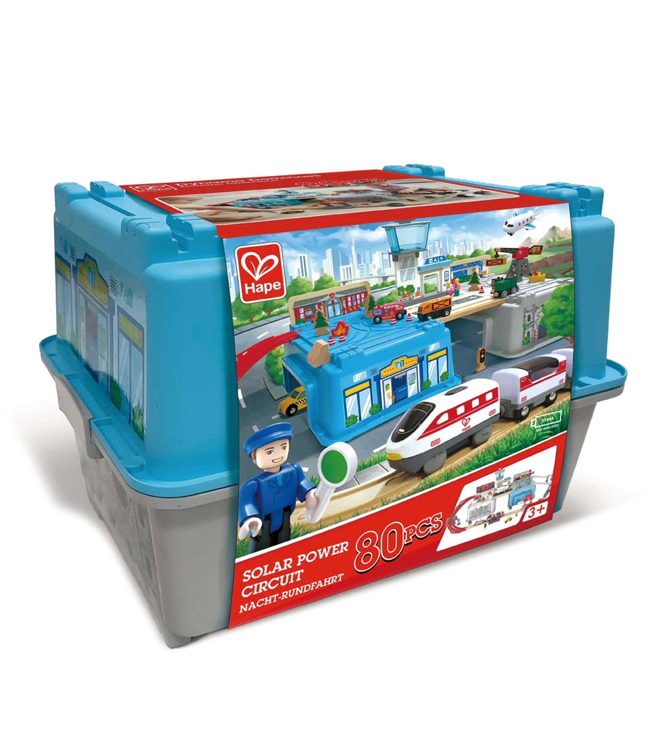 Hape: Juego de Construcción Tren Urbano El Palacio de Hierro