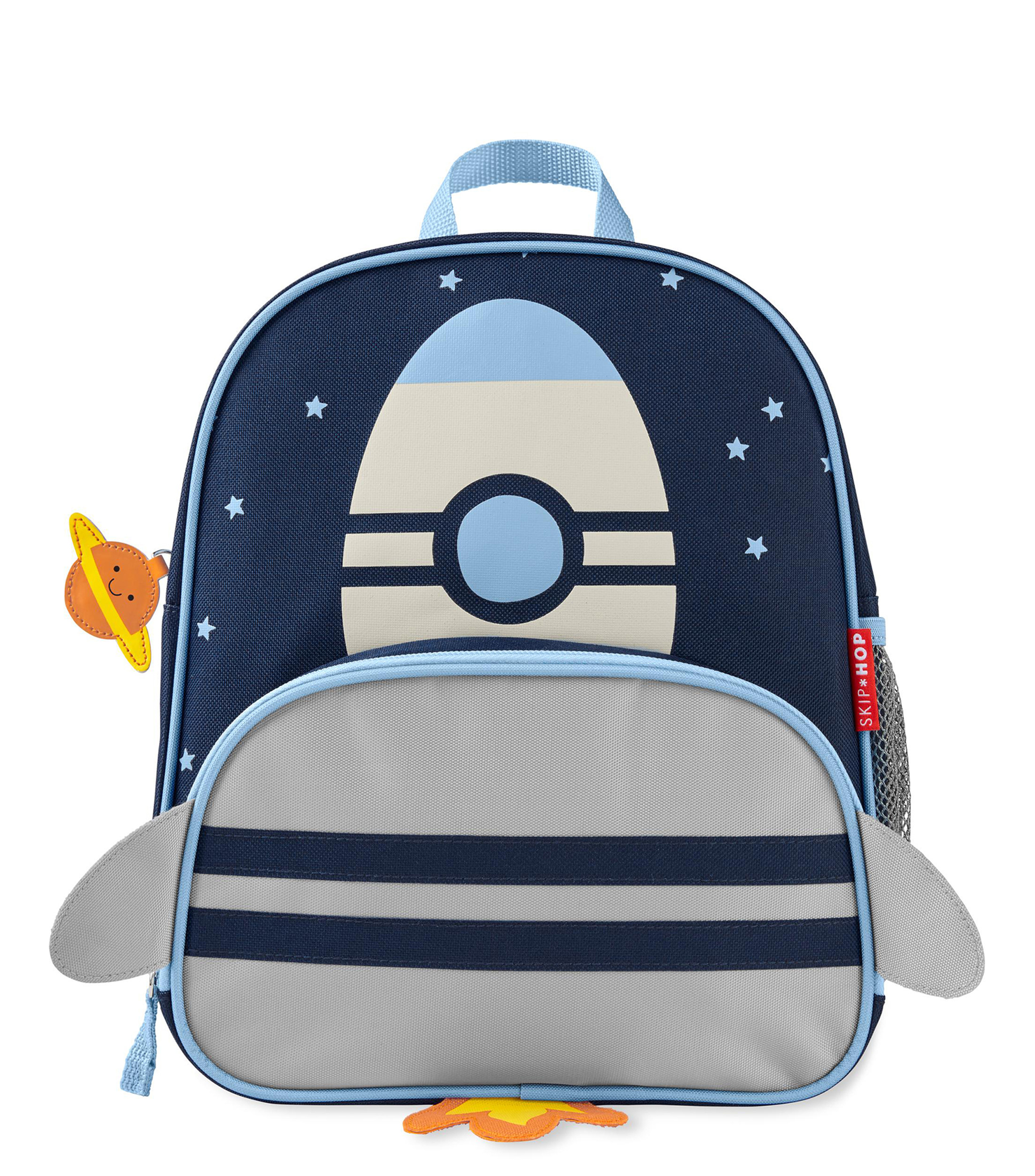 Mochila Escolar Cohete Azul Niño