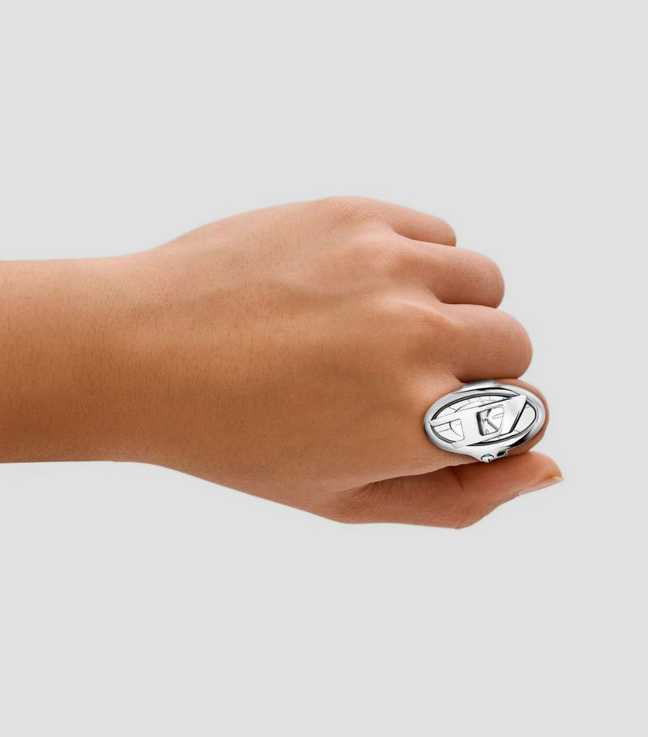 Reloj Anillo para Mujer Clasico Plateado