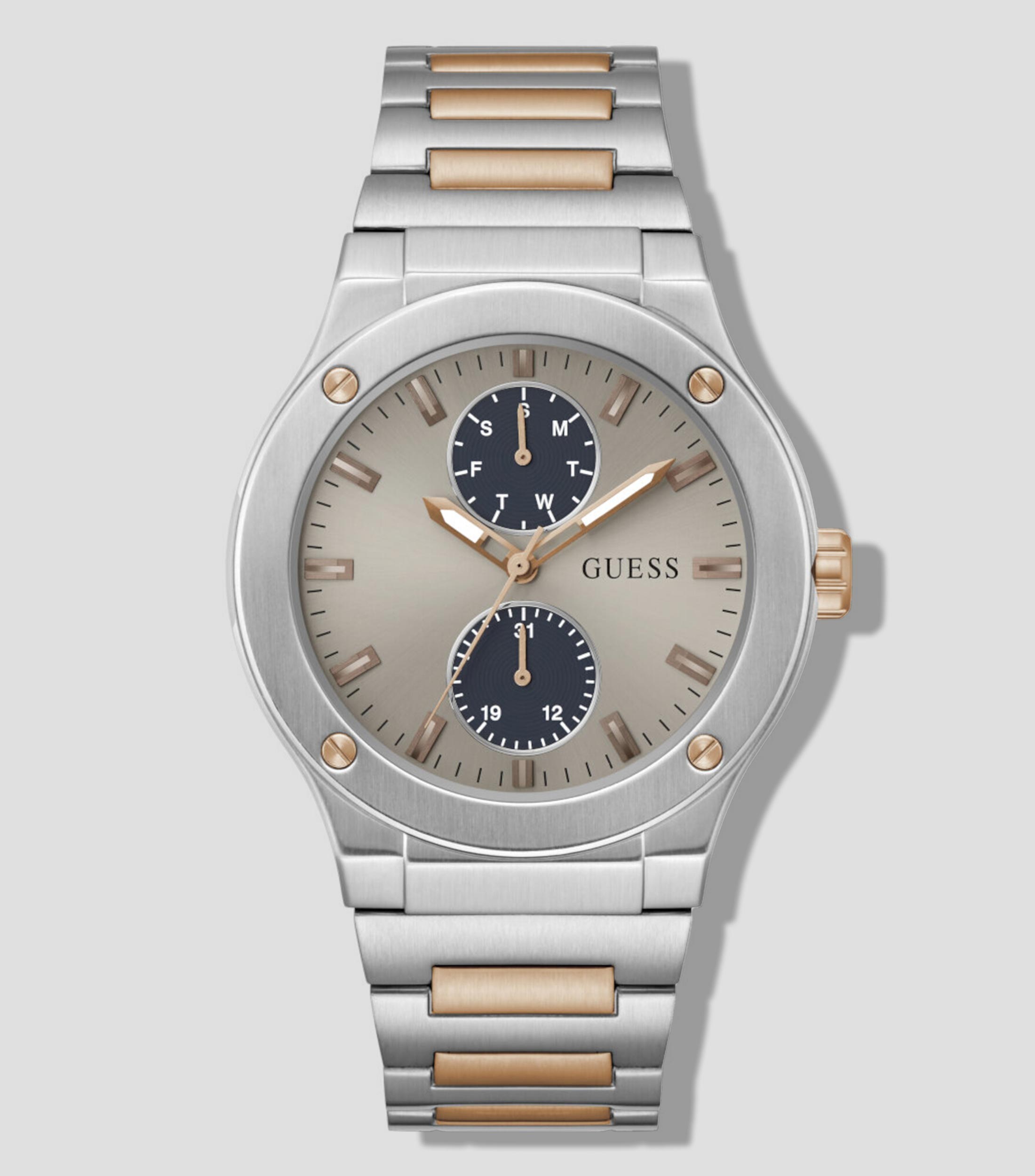 Reloj para Hombre Jet Casual Plateado, Dorado