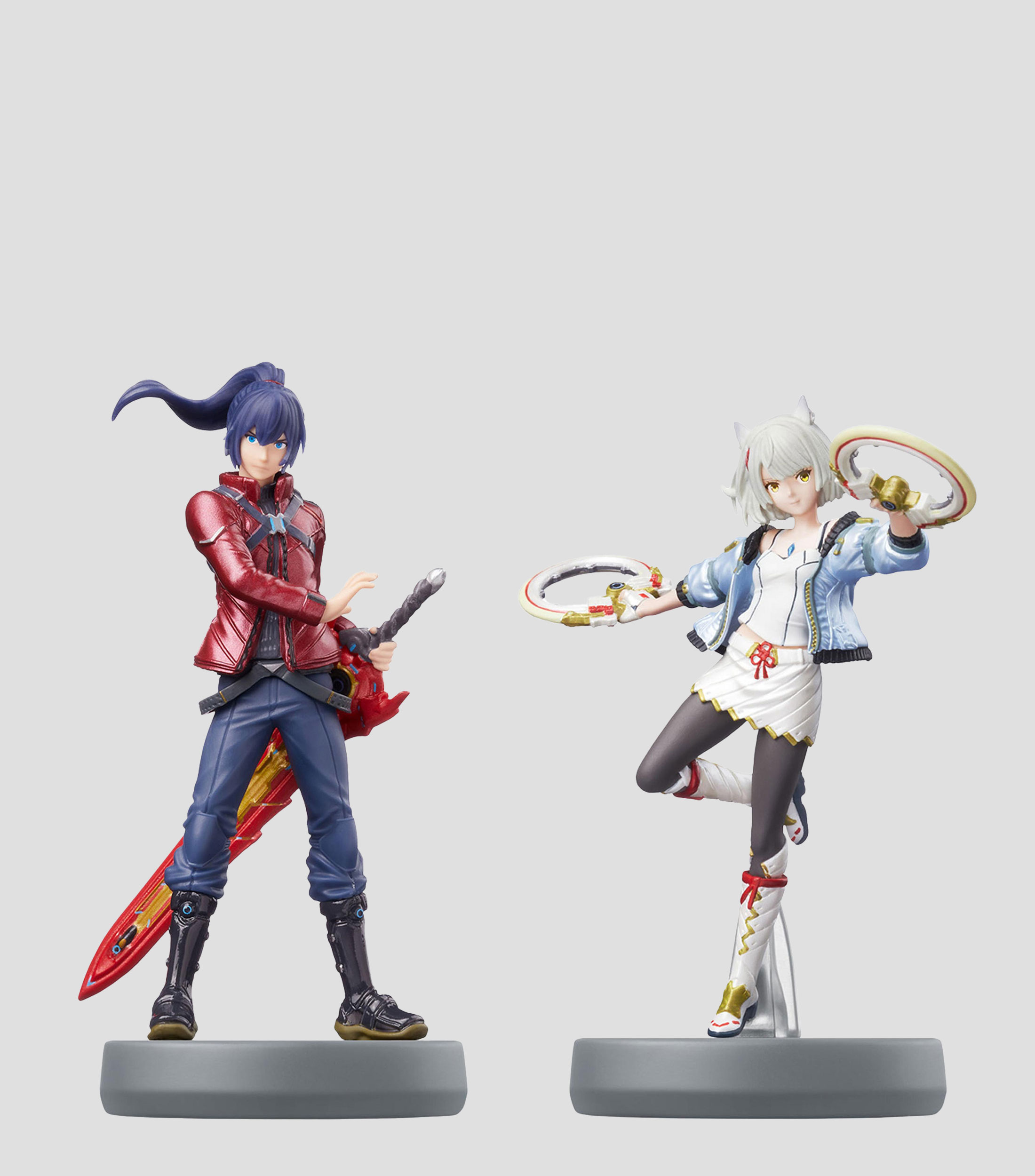 Figuras Amiibo Noa y Mio Nintendo Switch