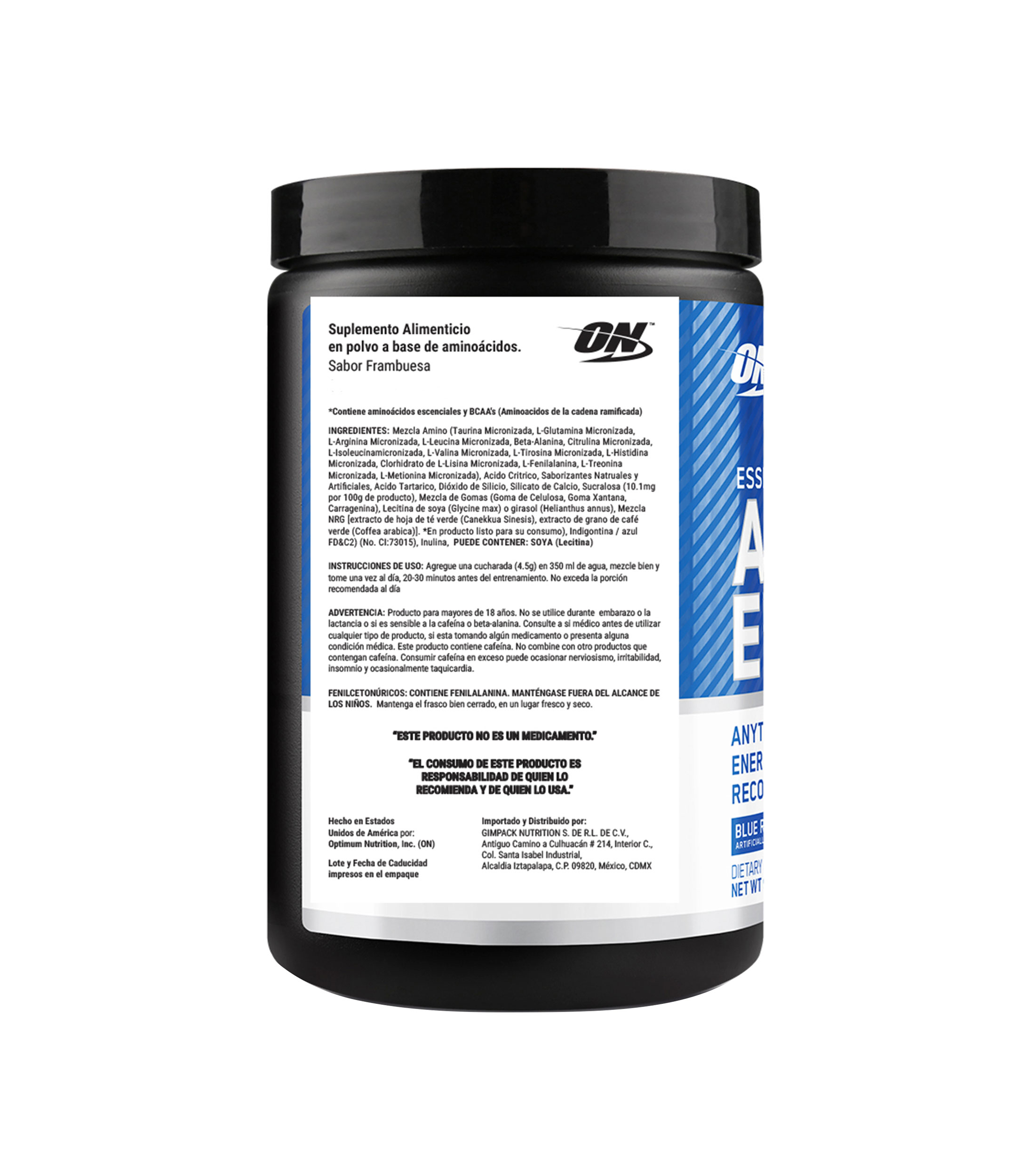 Suplemento Alimenticio Amino Energy Frambuesa