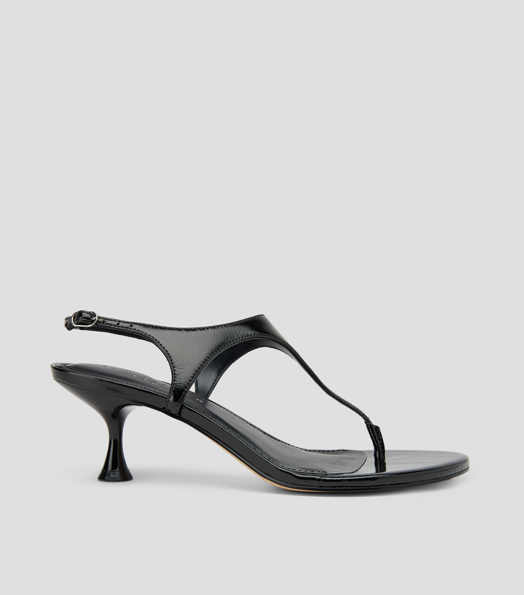 Sandalias con tacón medio redondo Pelysa Mujer