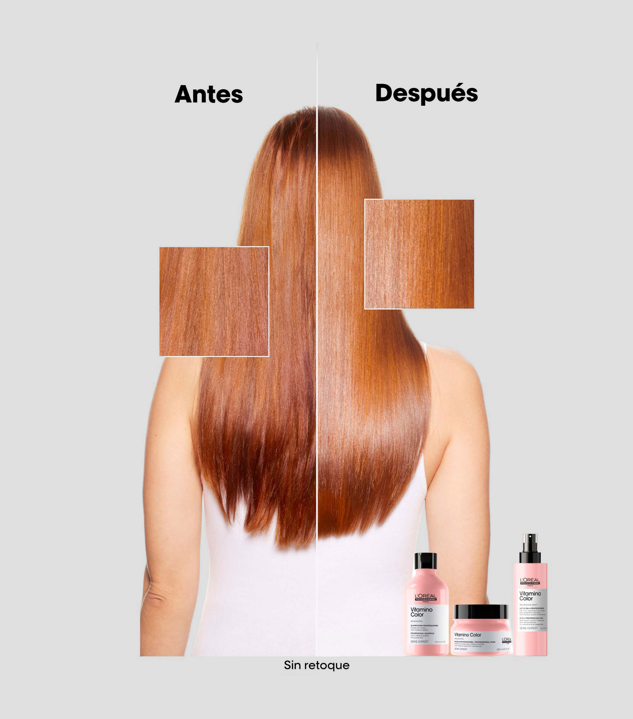 Shampoo para cabello Vitamino Color, 300 ml