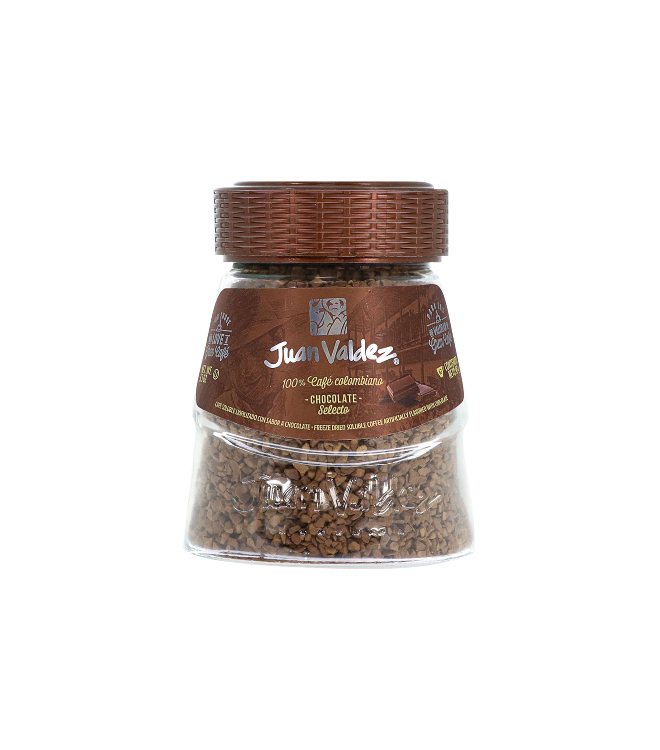 Juan Valdez Café Soluble sabor Chocolate, 95 gr El Palacio de Hierro