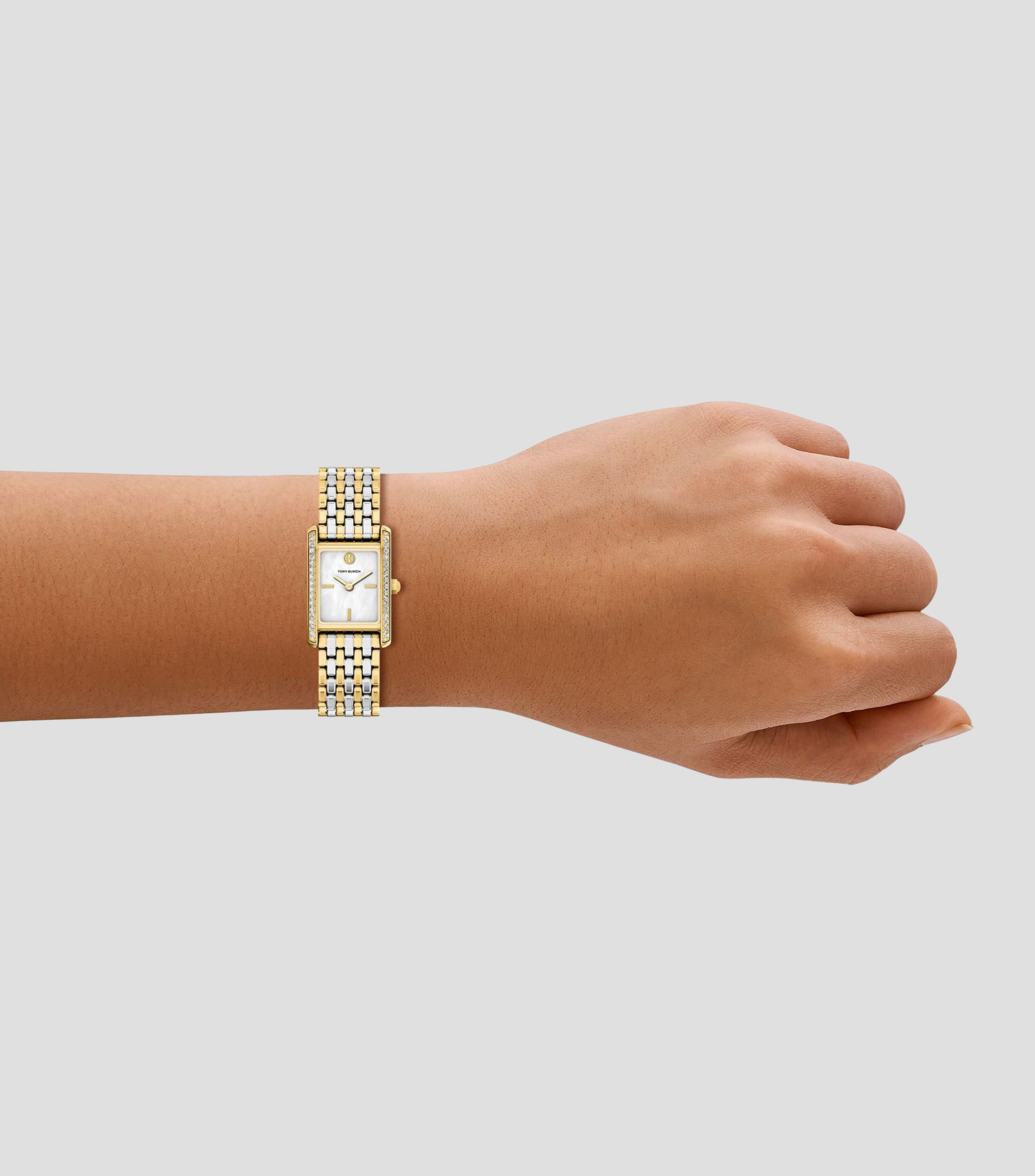 Reloj para Mujer Eleanor Casual Plateado, Dorado