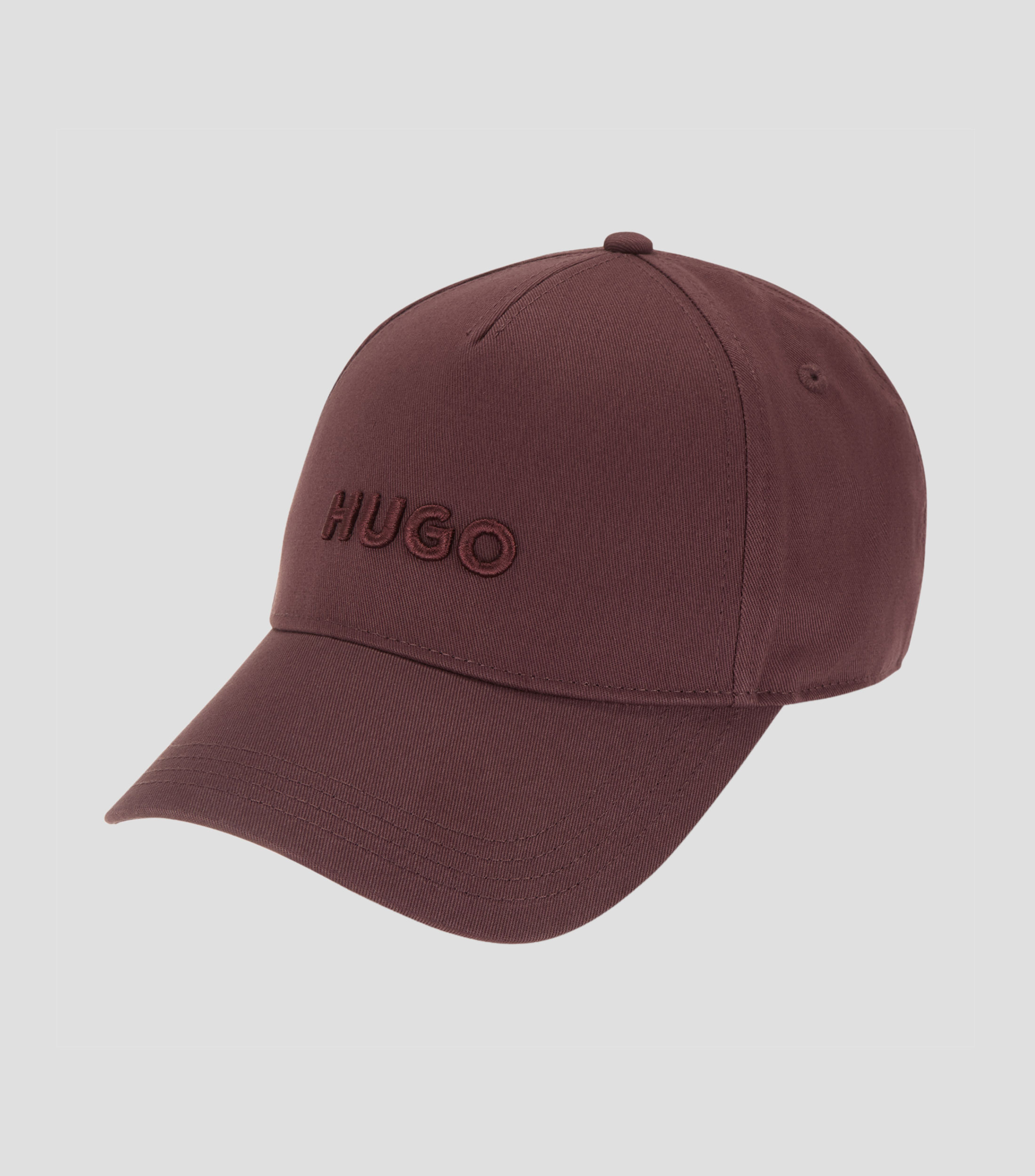 Gorra lisa con logo Hombre