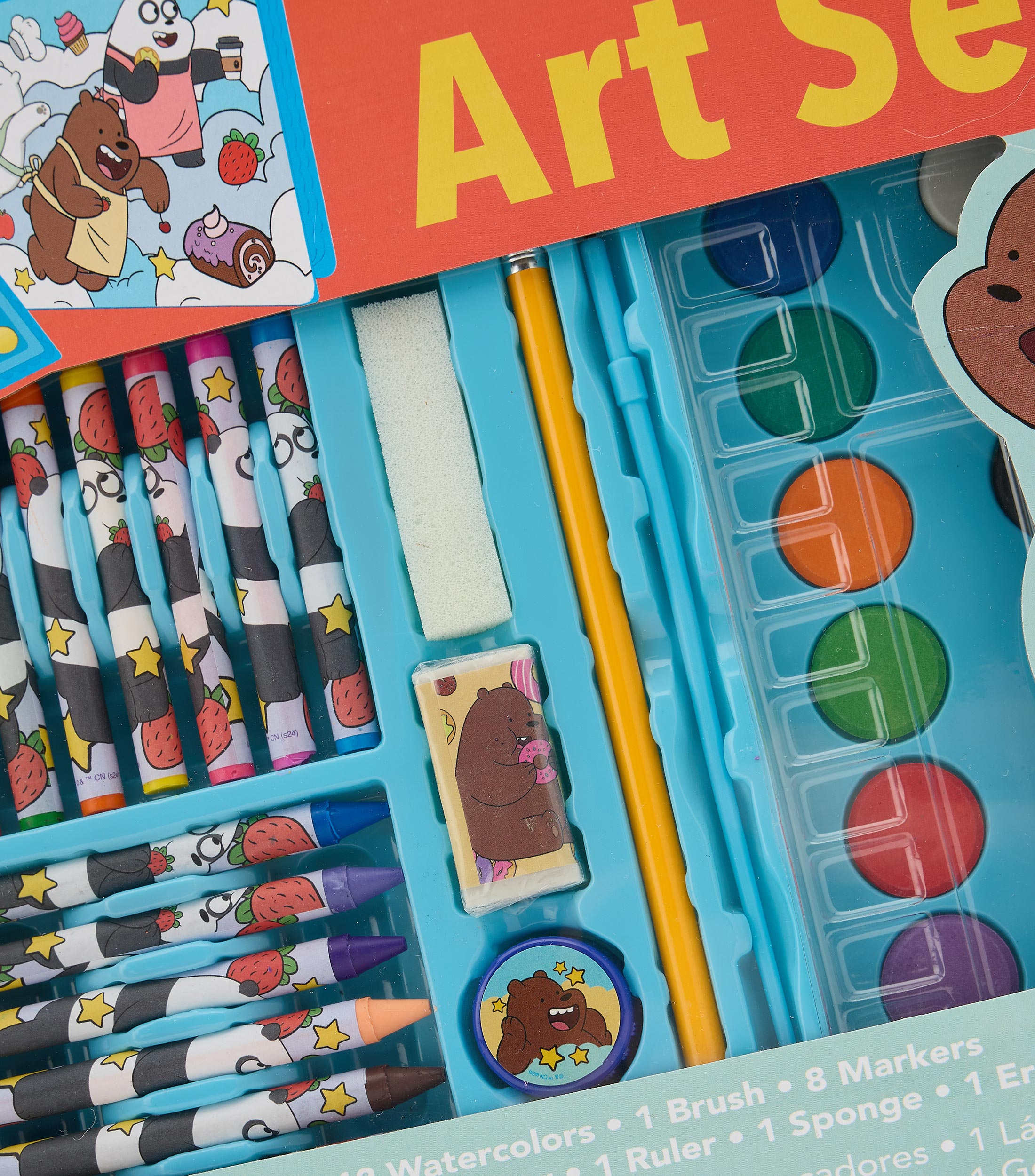 Set de arte para dibujar We Bare Bears