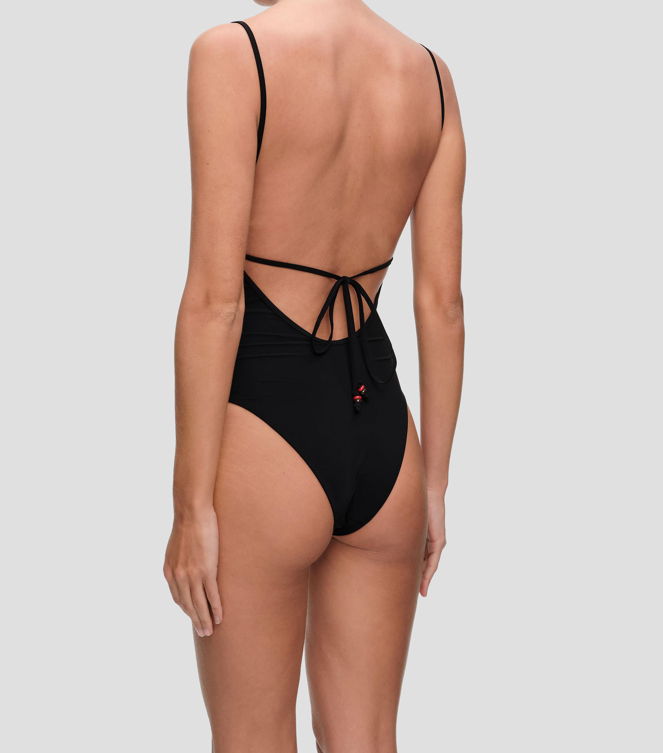 Traje de baño liso Mujer