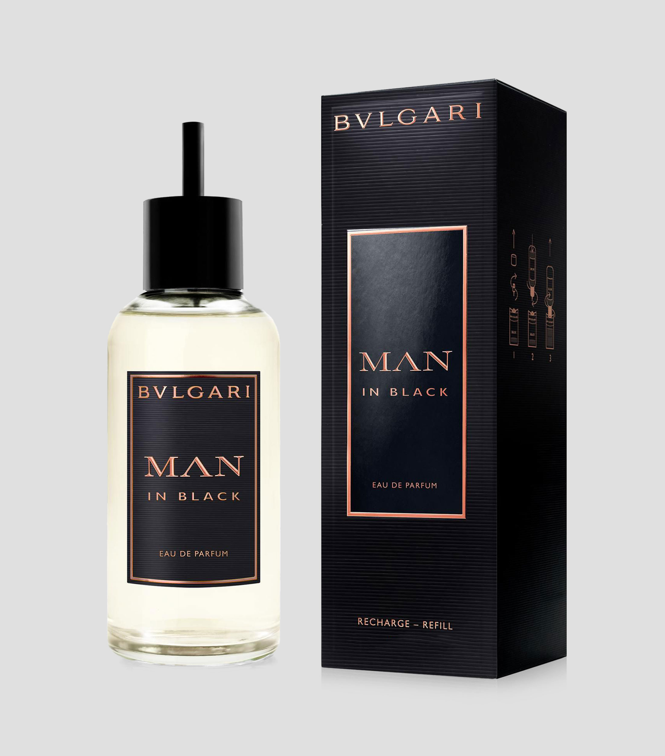 Perfume Man in Black Refill Eau de Parfum, 200 ml Hombre