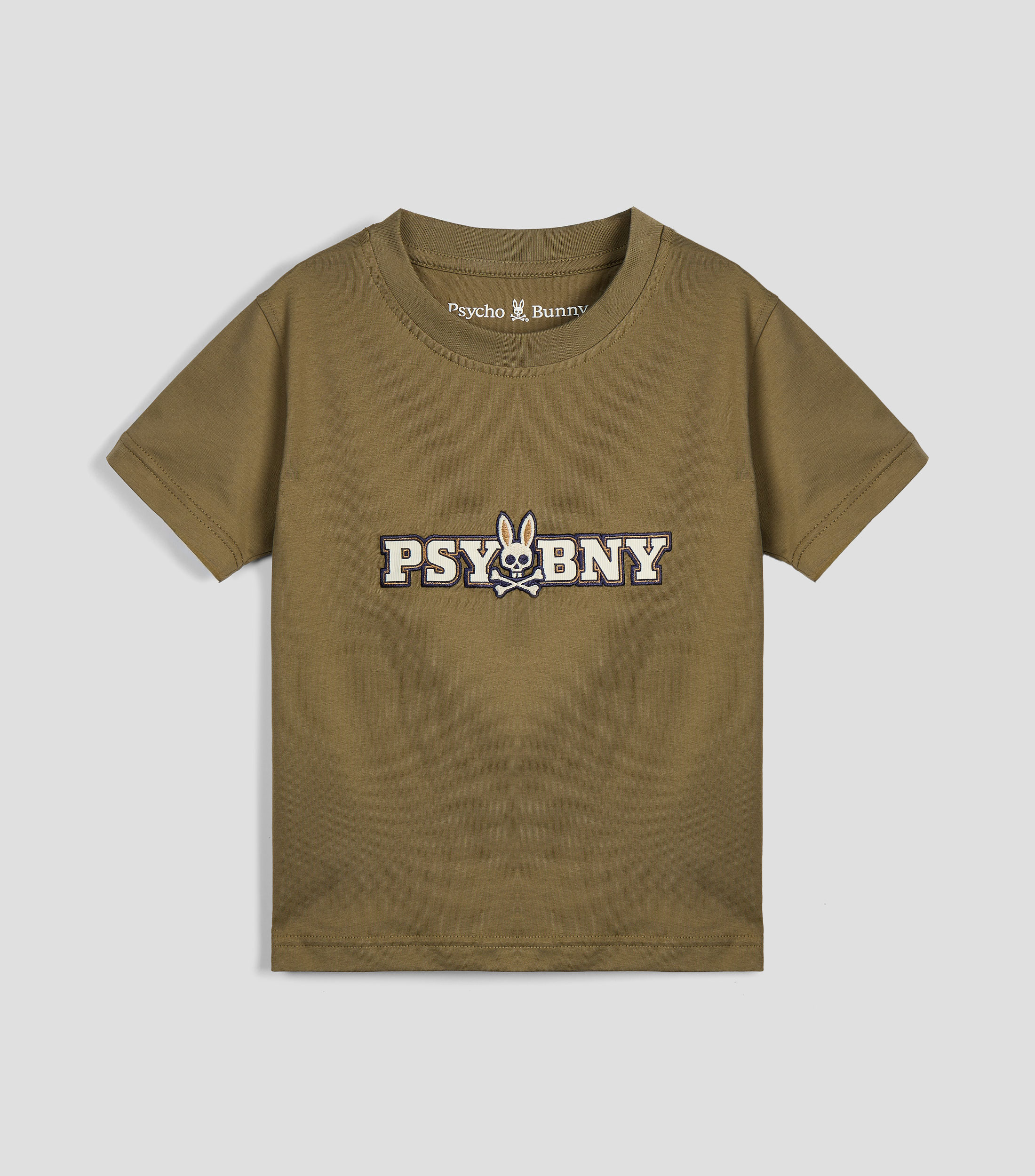 Playera cuello redondo manga corta estampada Niño