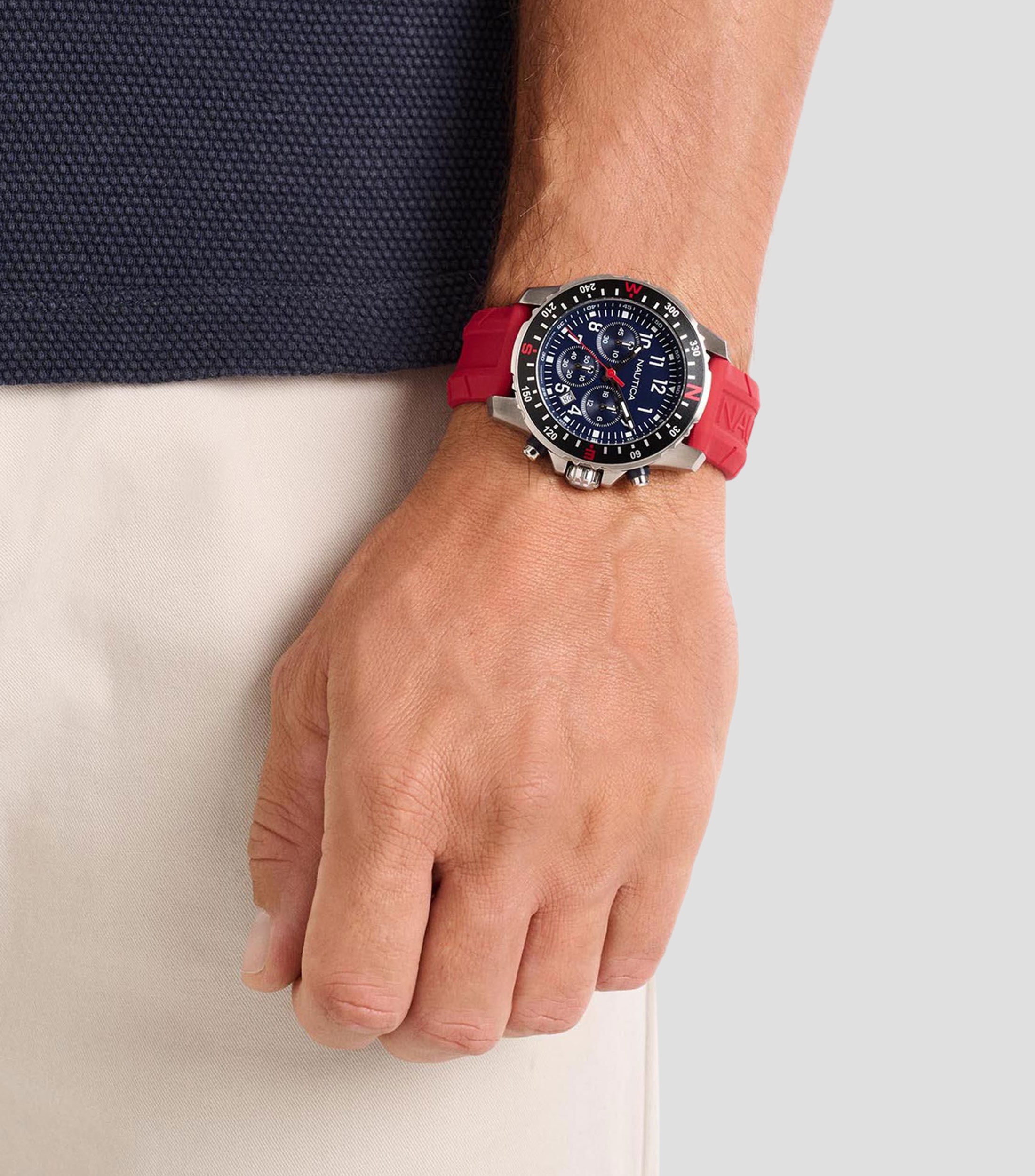 Reloj para Hombre Riding Sail Casual Azul, Negro
