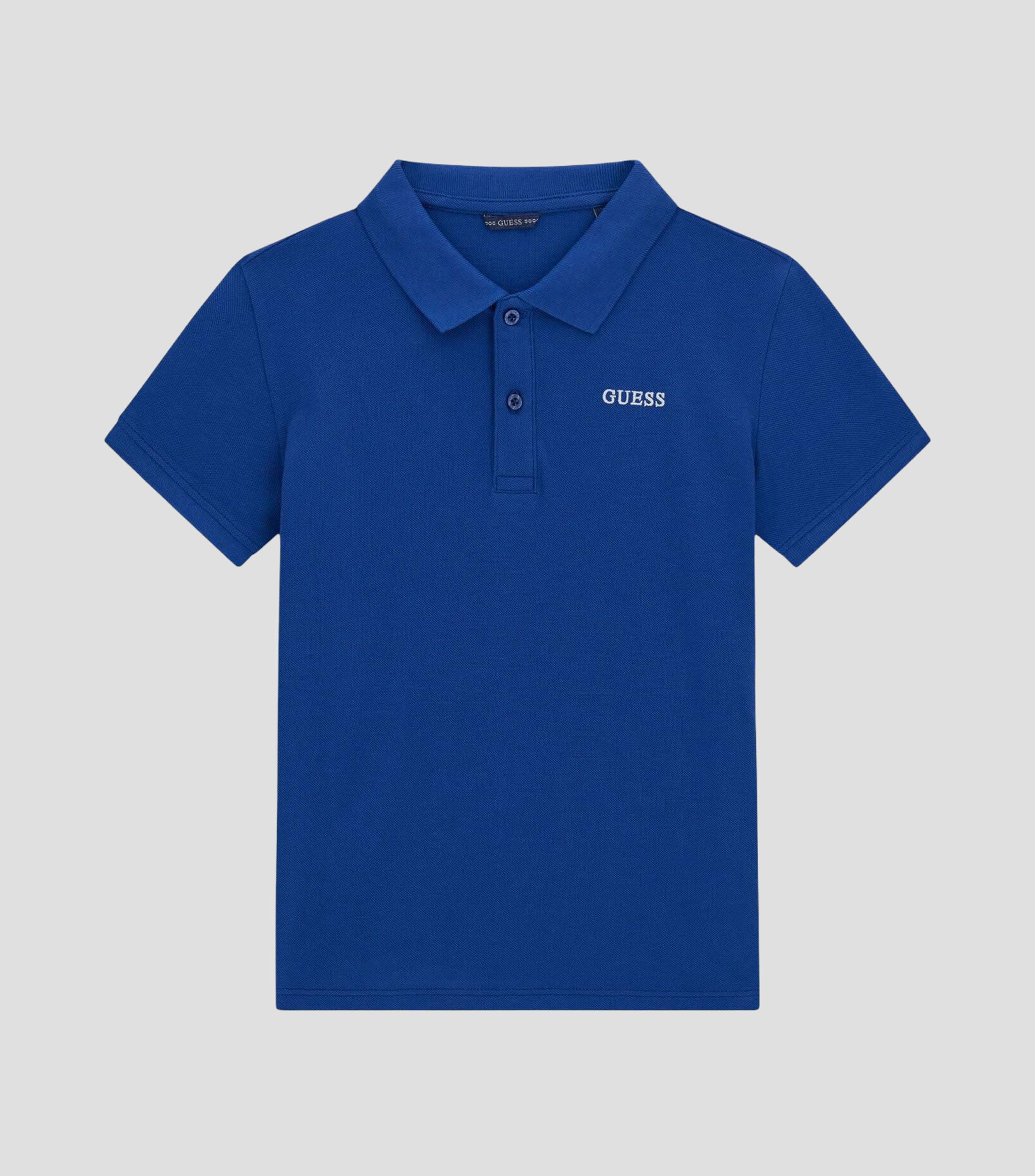 Playera tipo polo manga corta lisa Niño